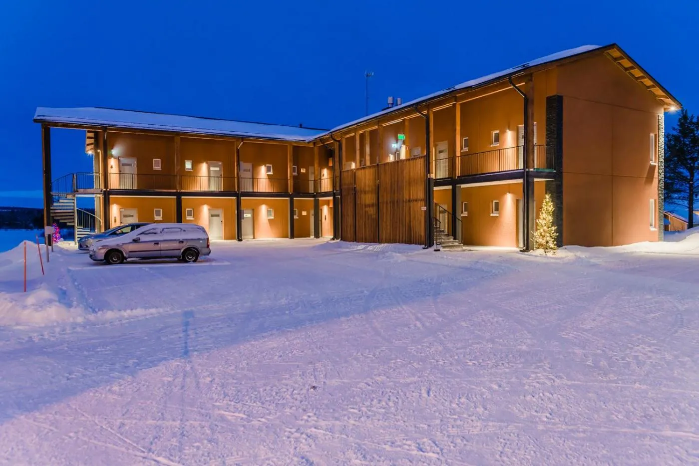 Property building in Hotel Inari