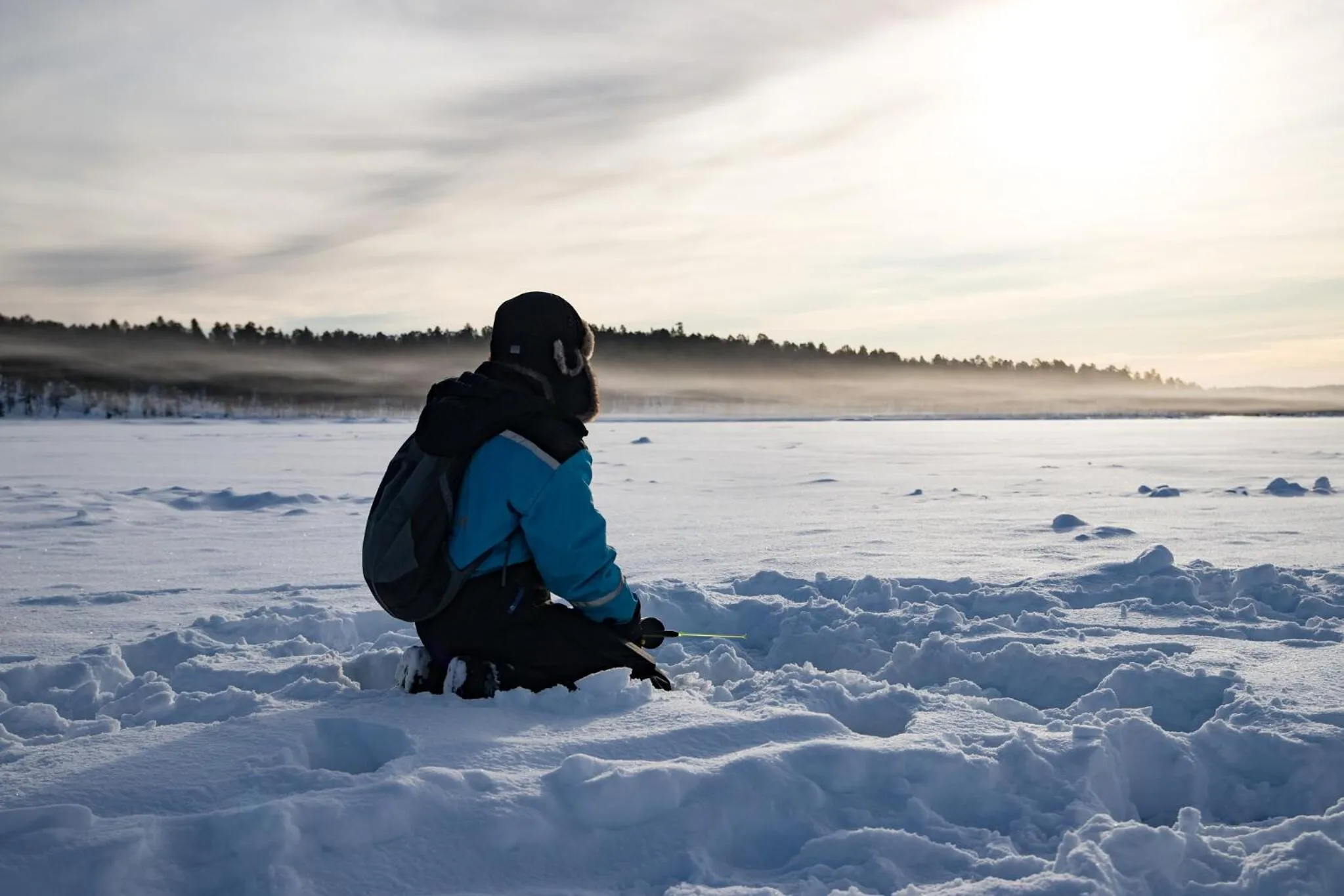 Natural landscape in Hotel Inari