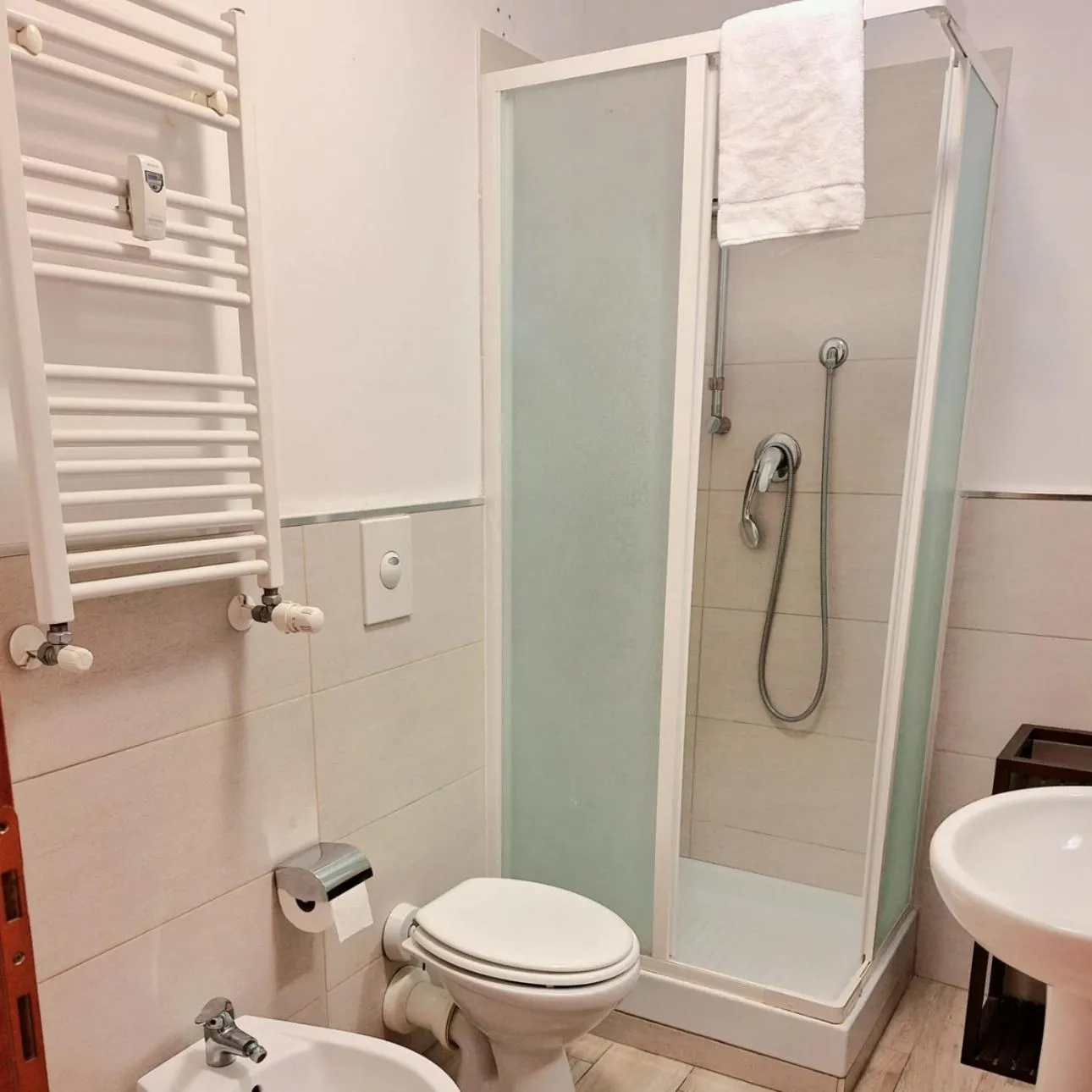 Shower in St. Anthony Guest House