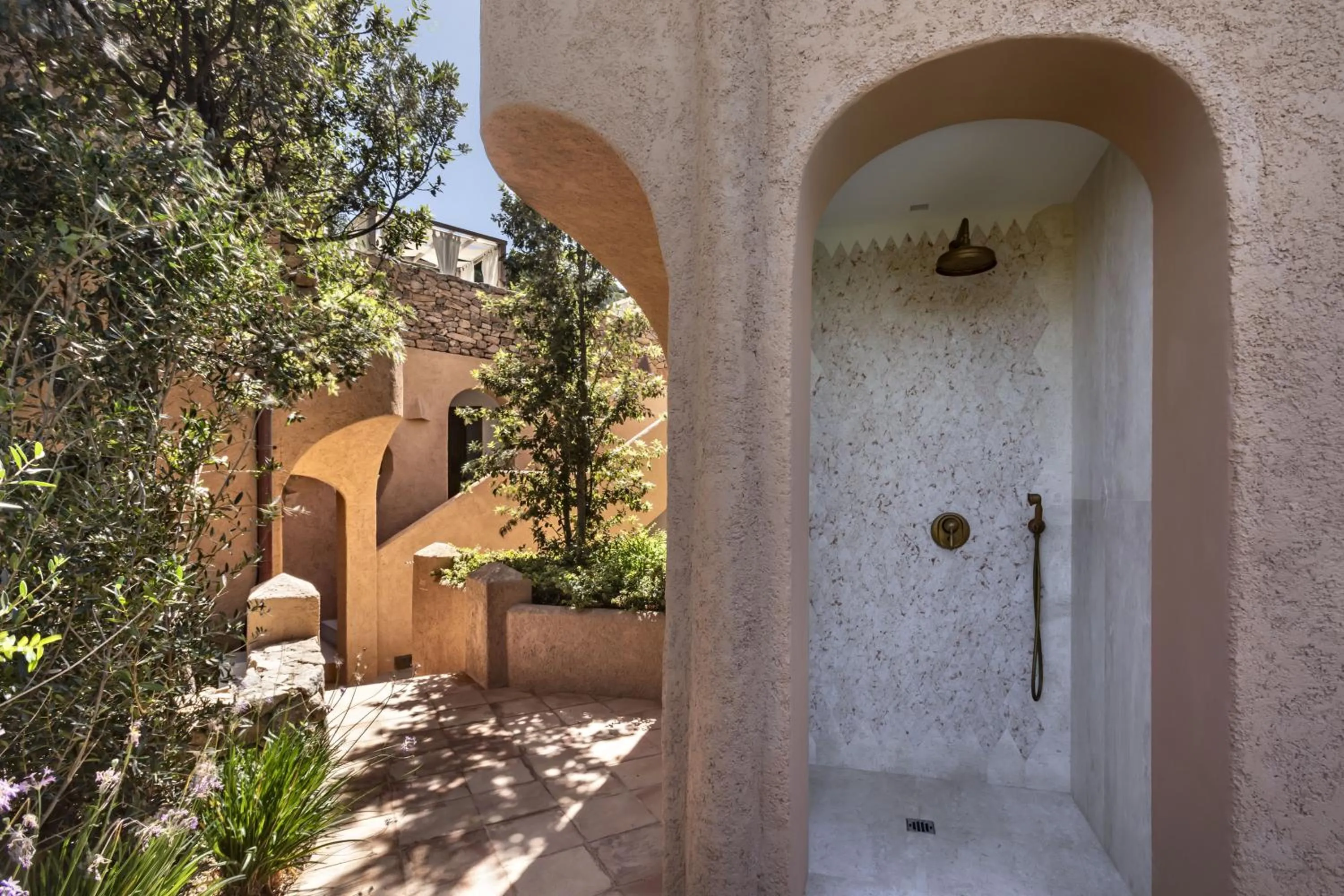 Shower in Relais Villa Carola