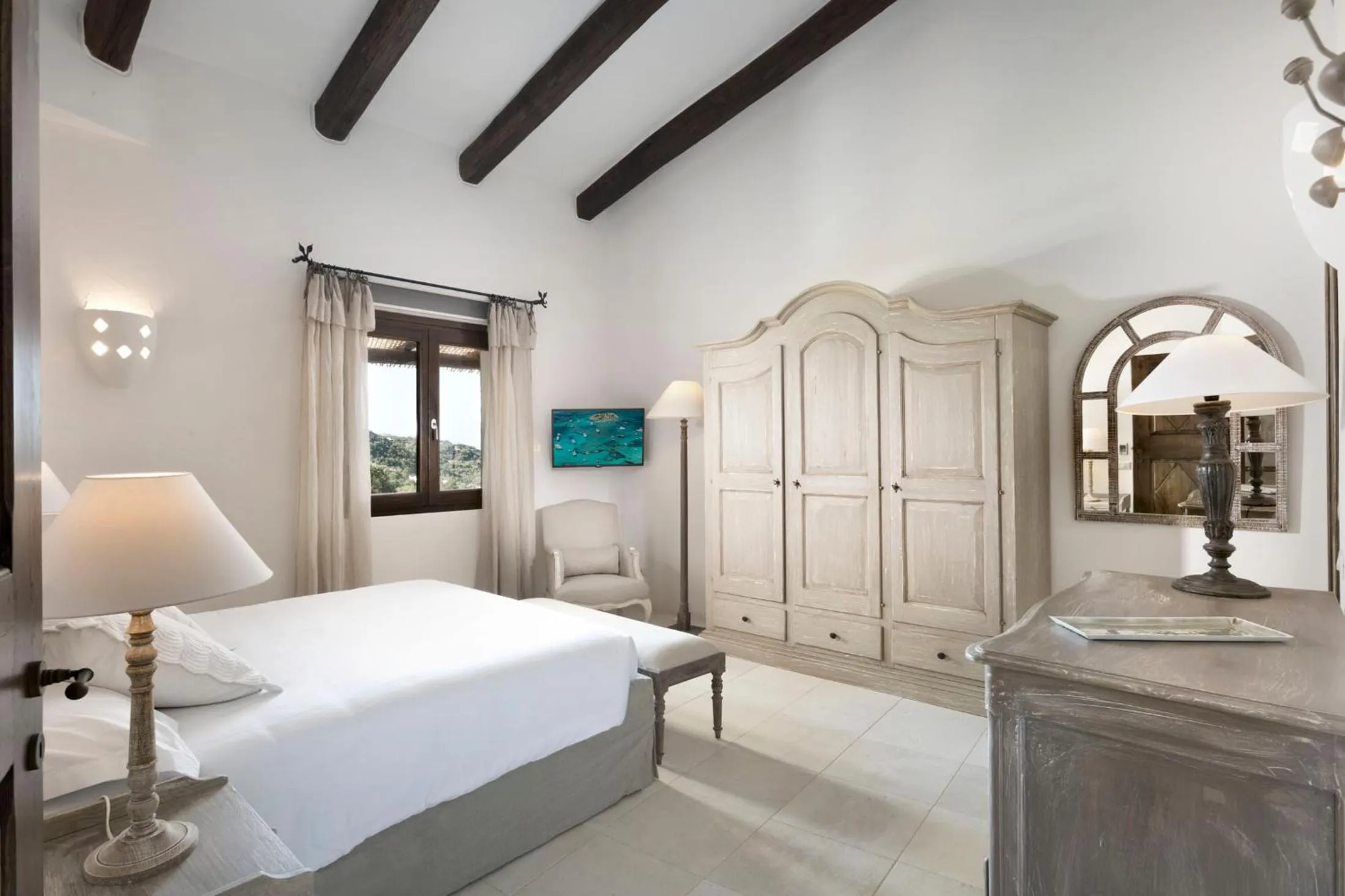 Bed in Relais Villa Carola