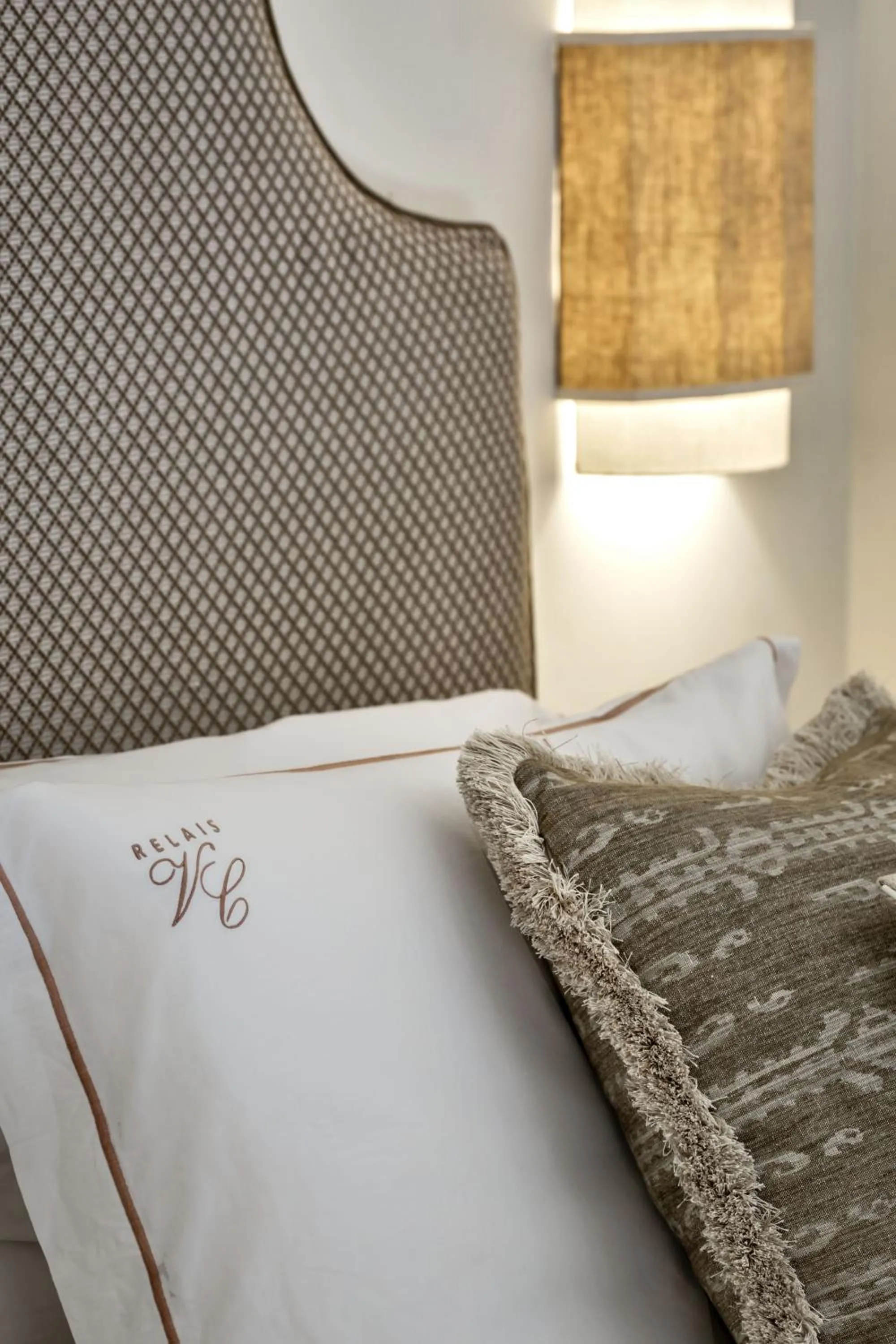 Bed in Relais Villa Carola