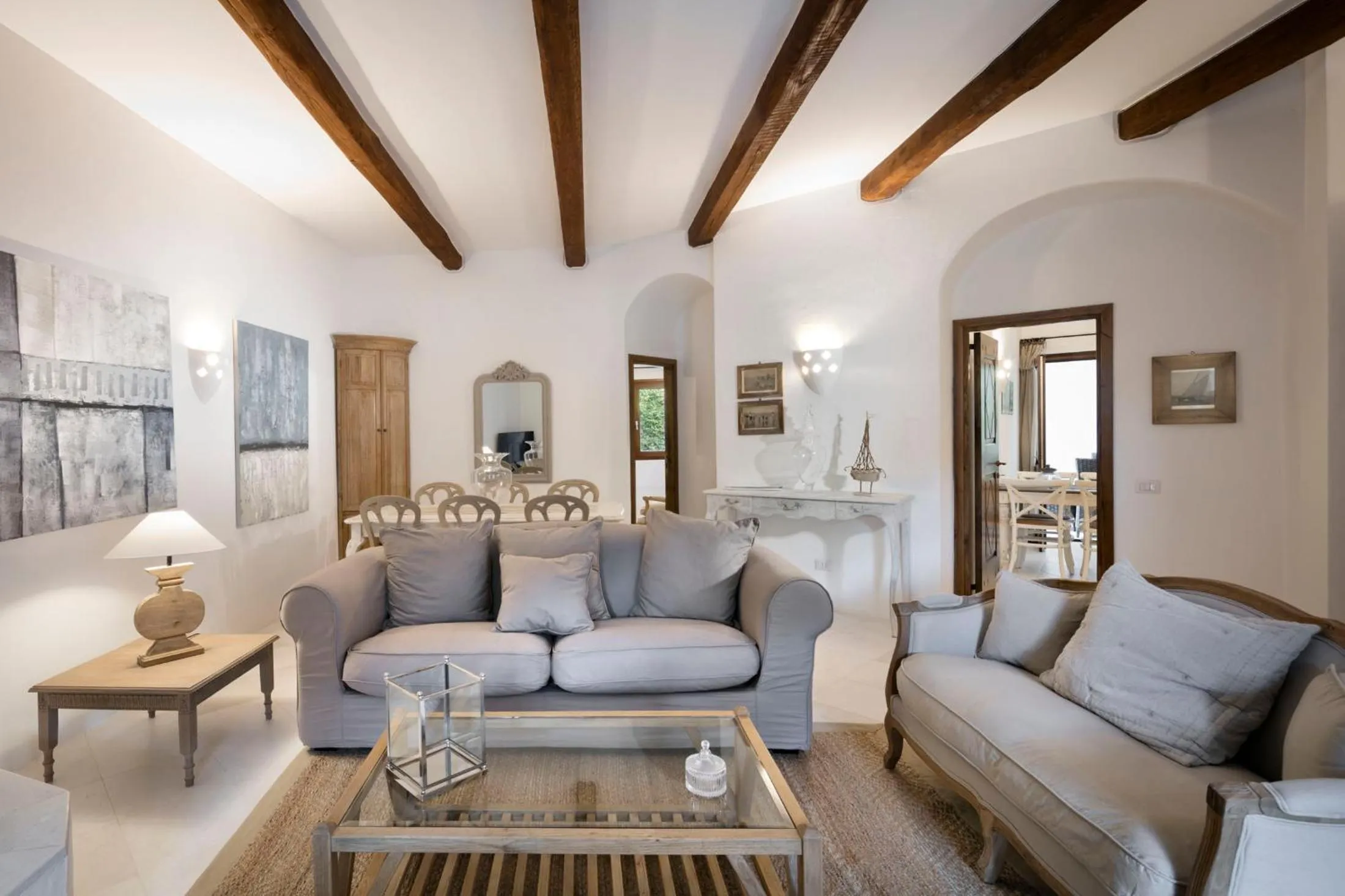 Living room in Relais Villa Carola