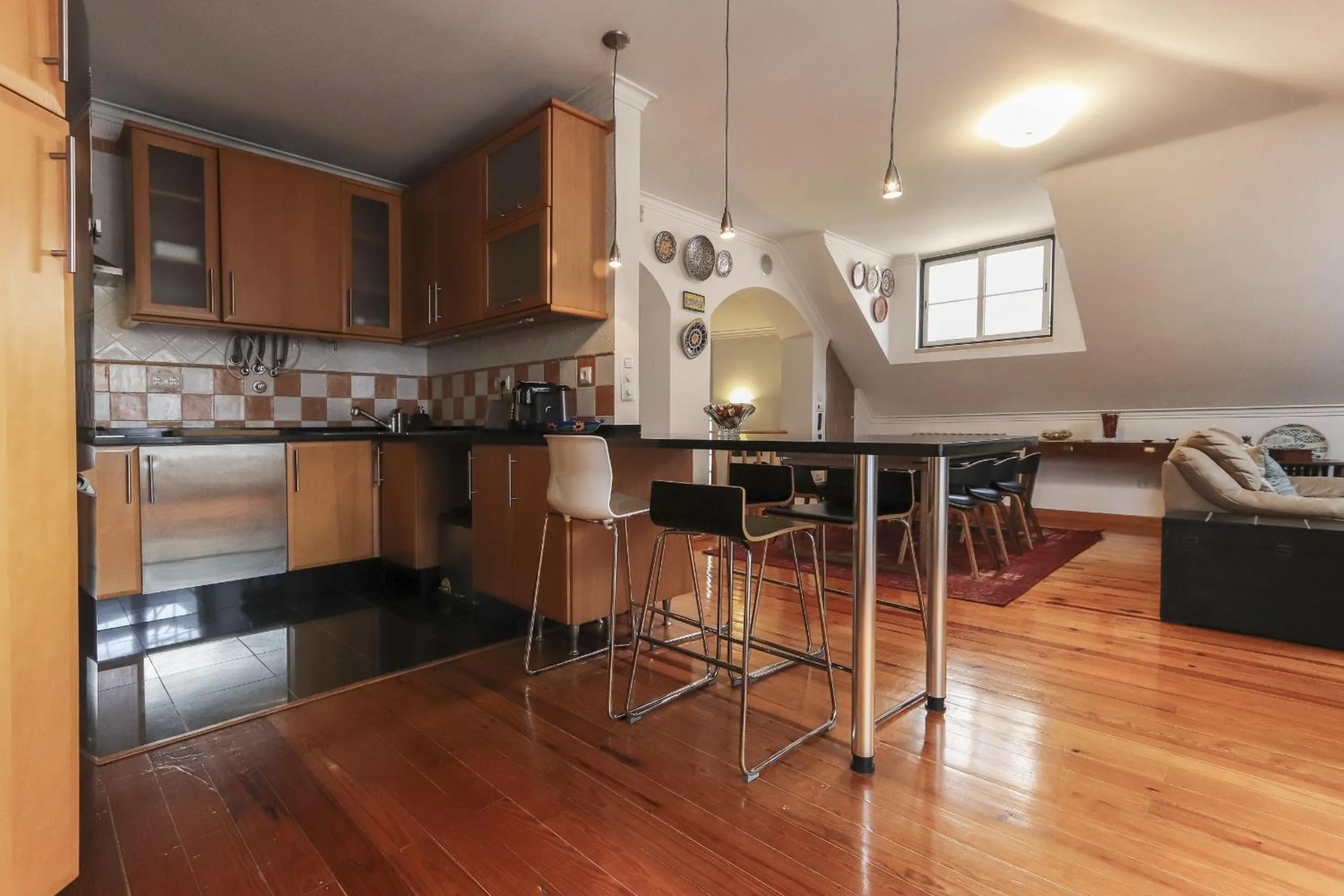 Kitchen or kitchenette in Grand Parliament Duplex by Homing