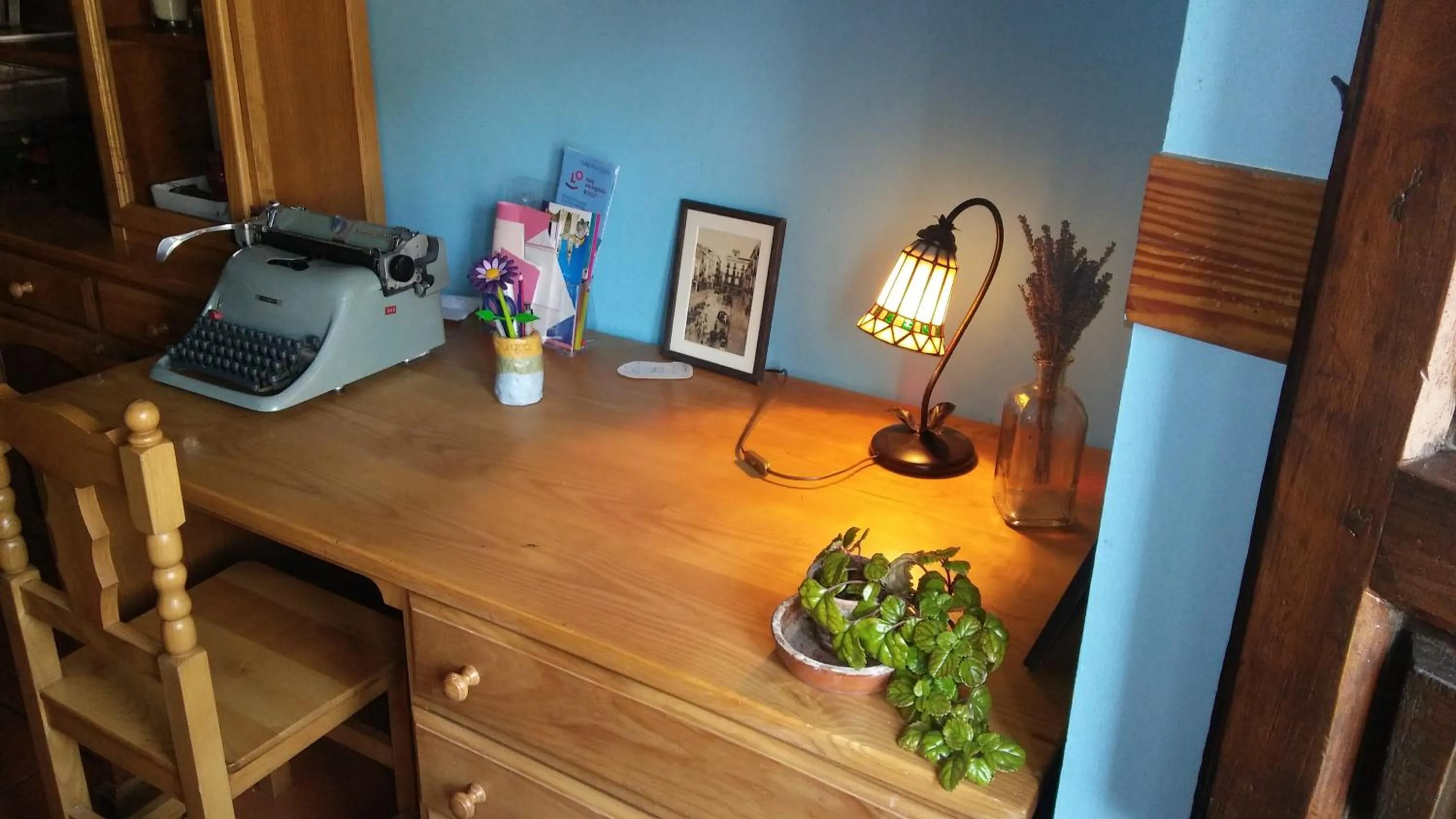 Communal lounge/ TV room in Las Huellas de Cameros