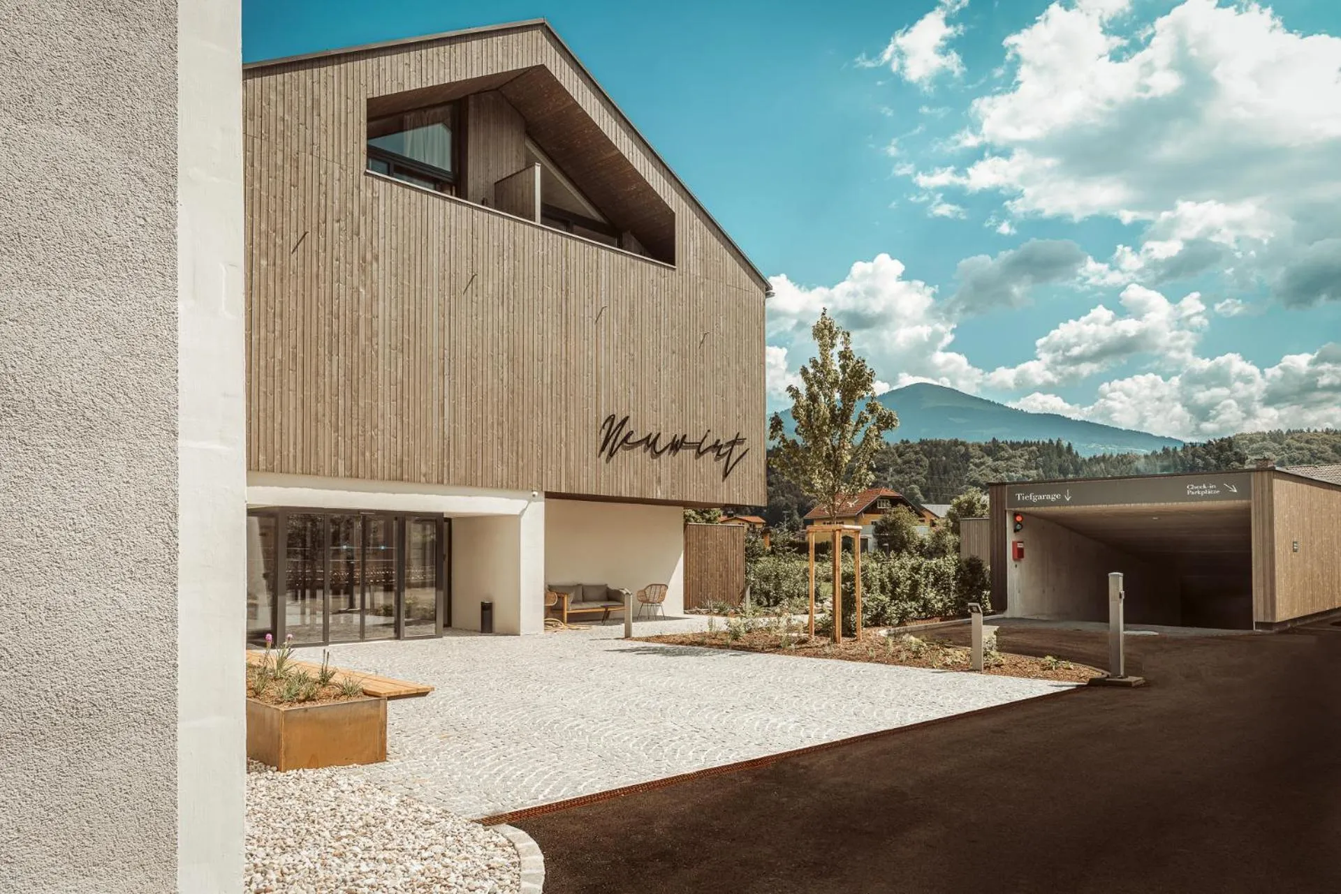 Facade/entrance in NEUWIRT - Boutiquehotel & Wirtshaus