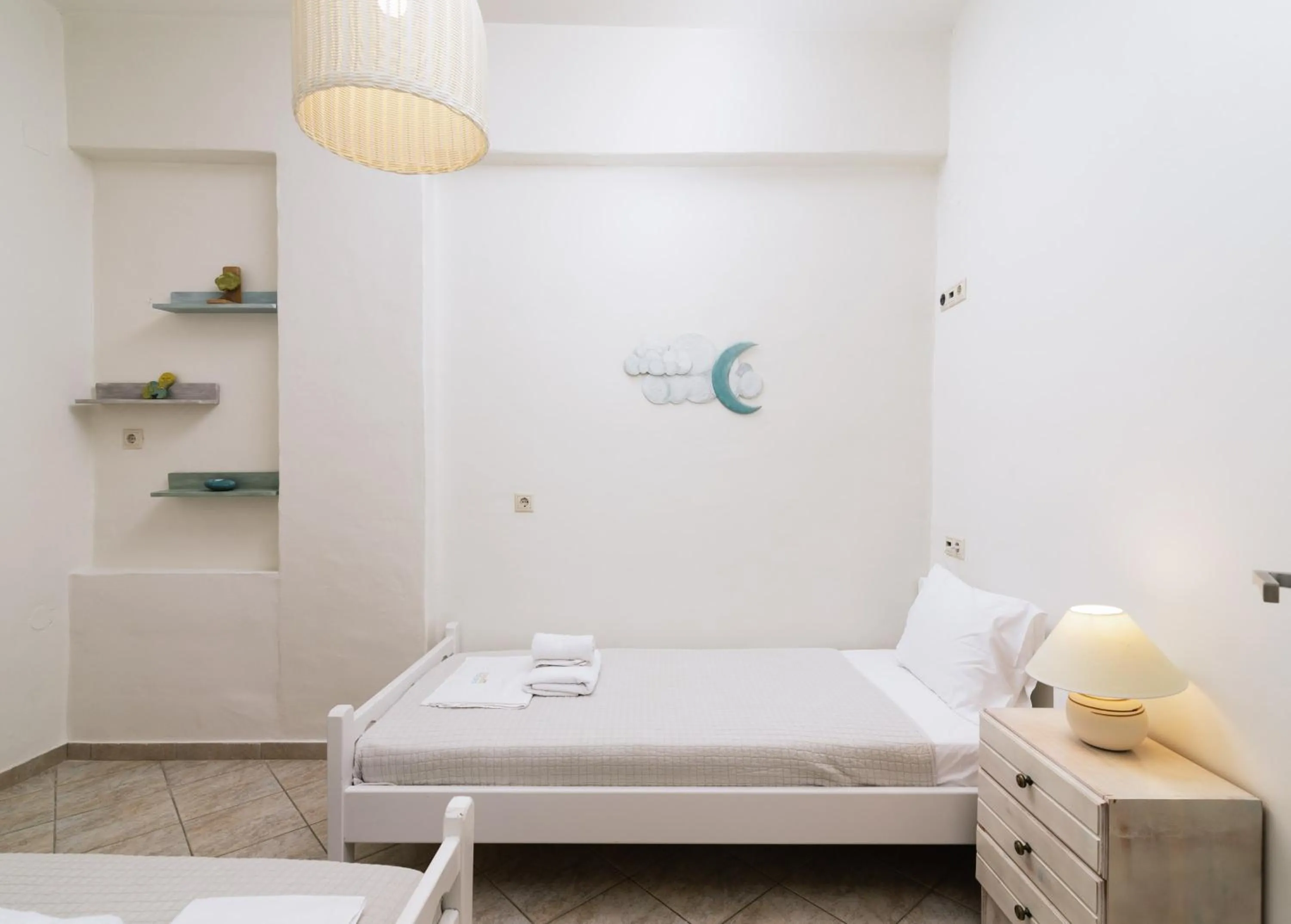 Bed in Hotel Sunshine Matala