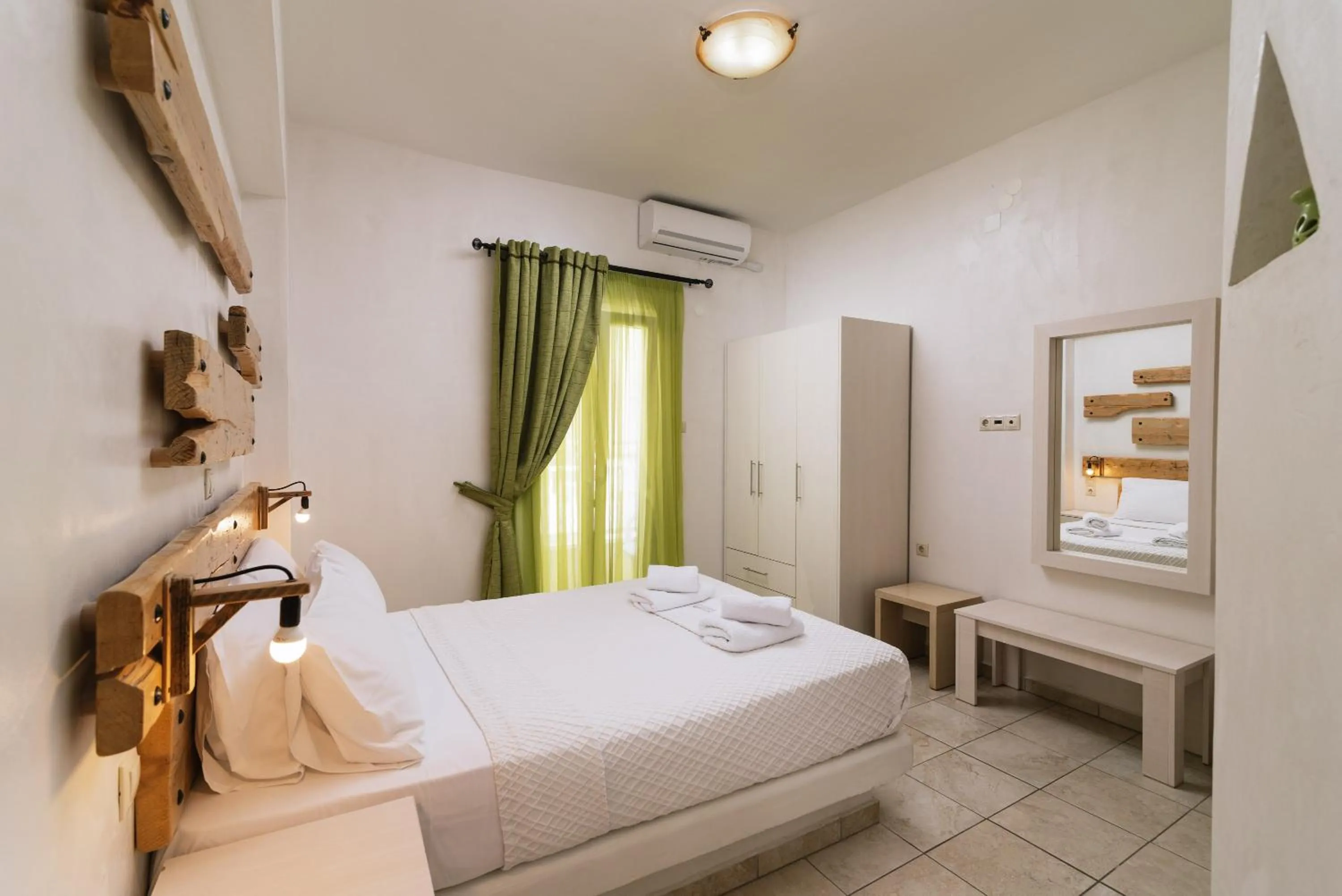 Bed in Hotel Sunshine Matala