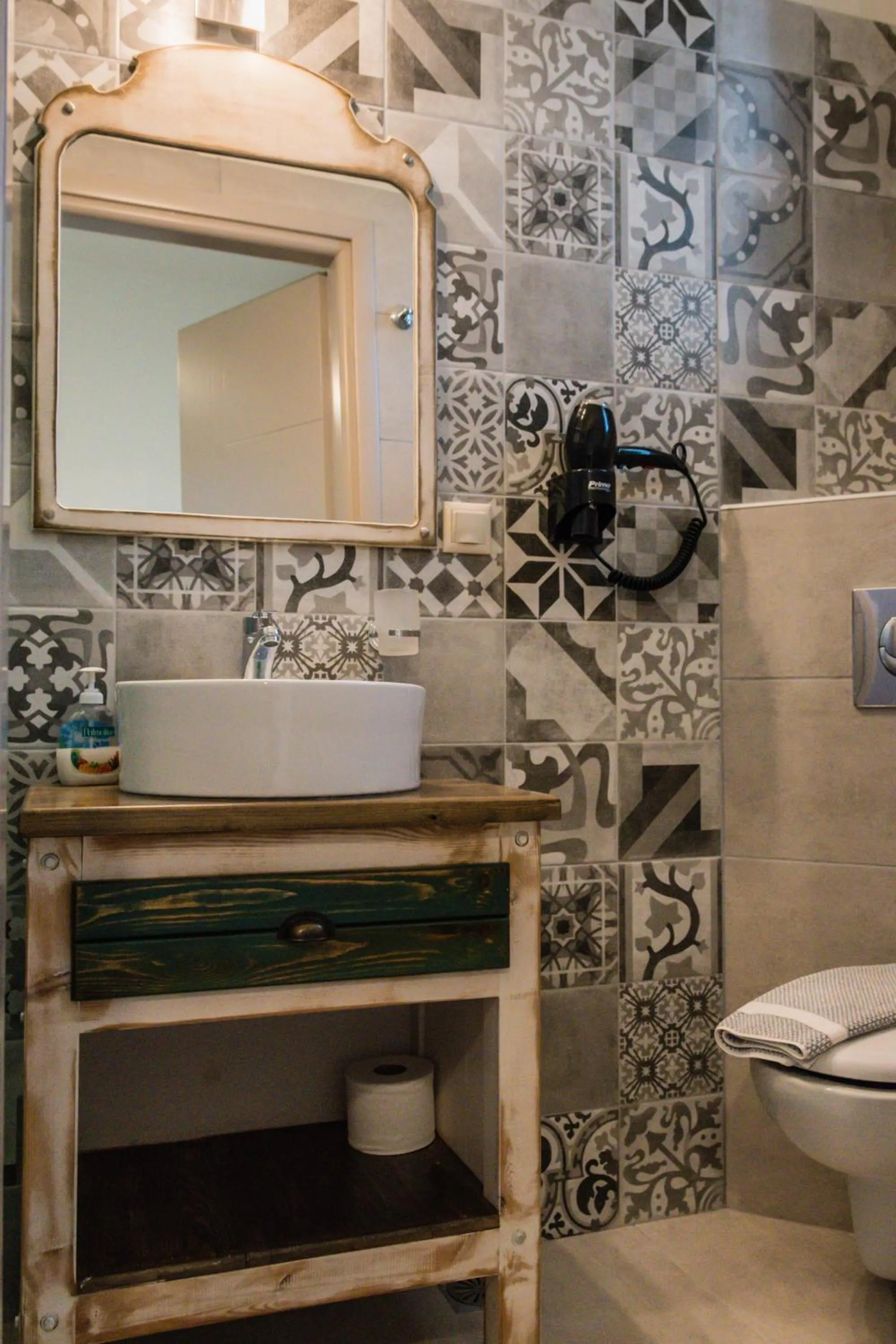 Toilet in Hotel Sunshine Matala