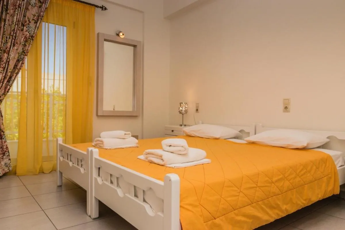 Bed in Hotel Sunshine Matala