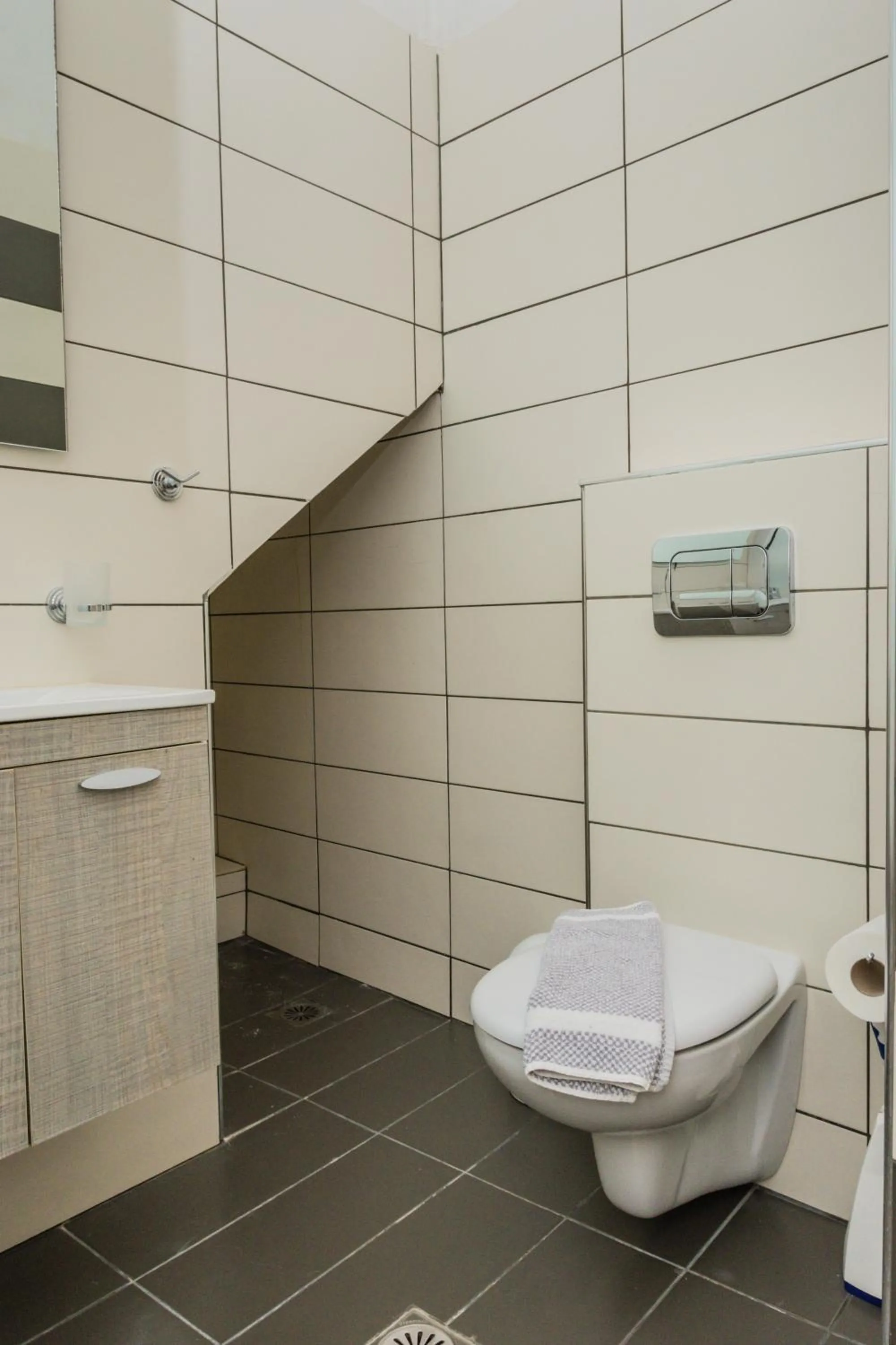 Toilet in Hotel Sunshine Matala