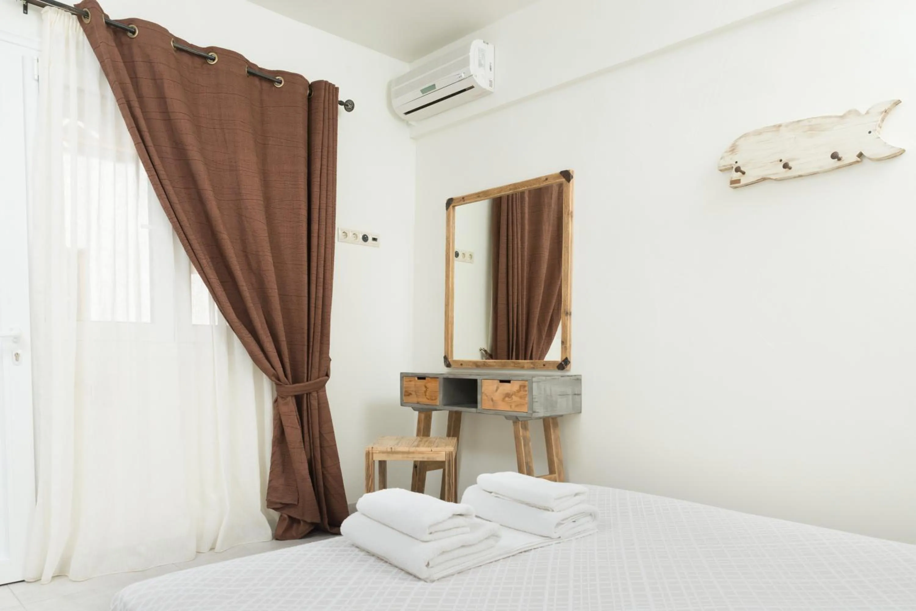 Bed in Hotel Sunshine Matala