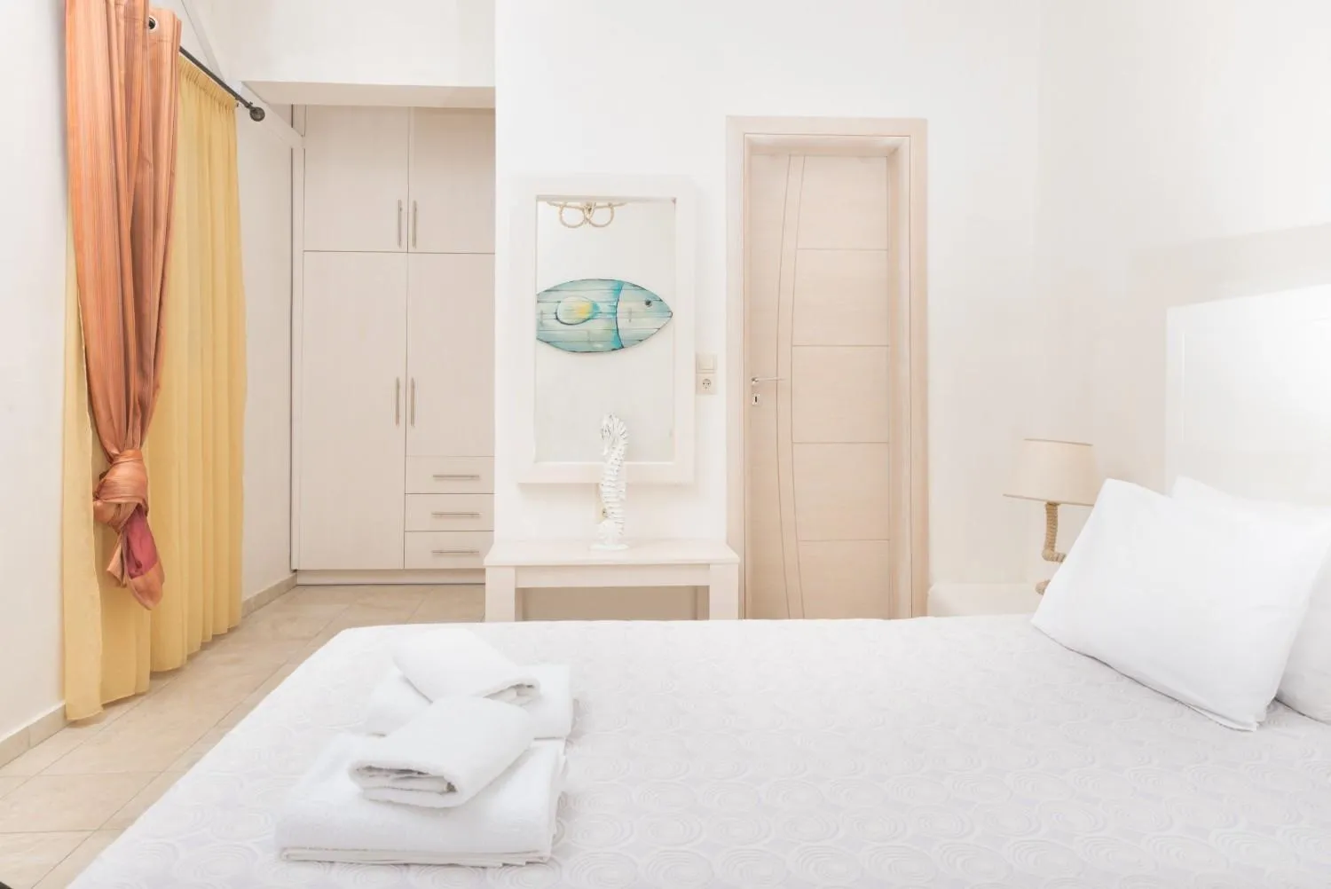 Bed in Hotel Sunshine Matala
