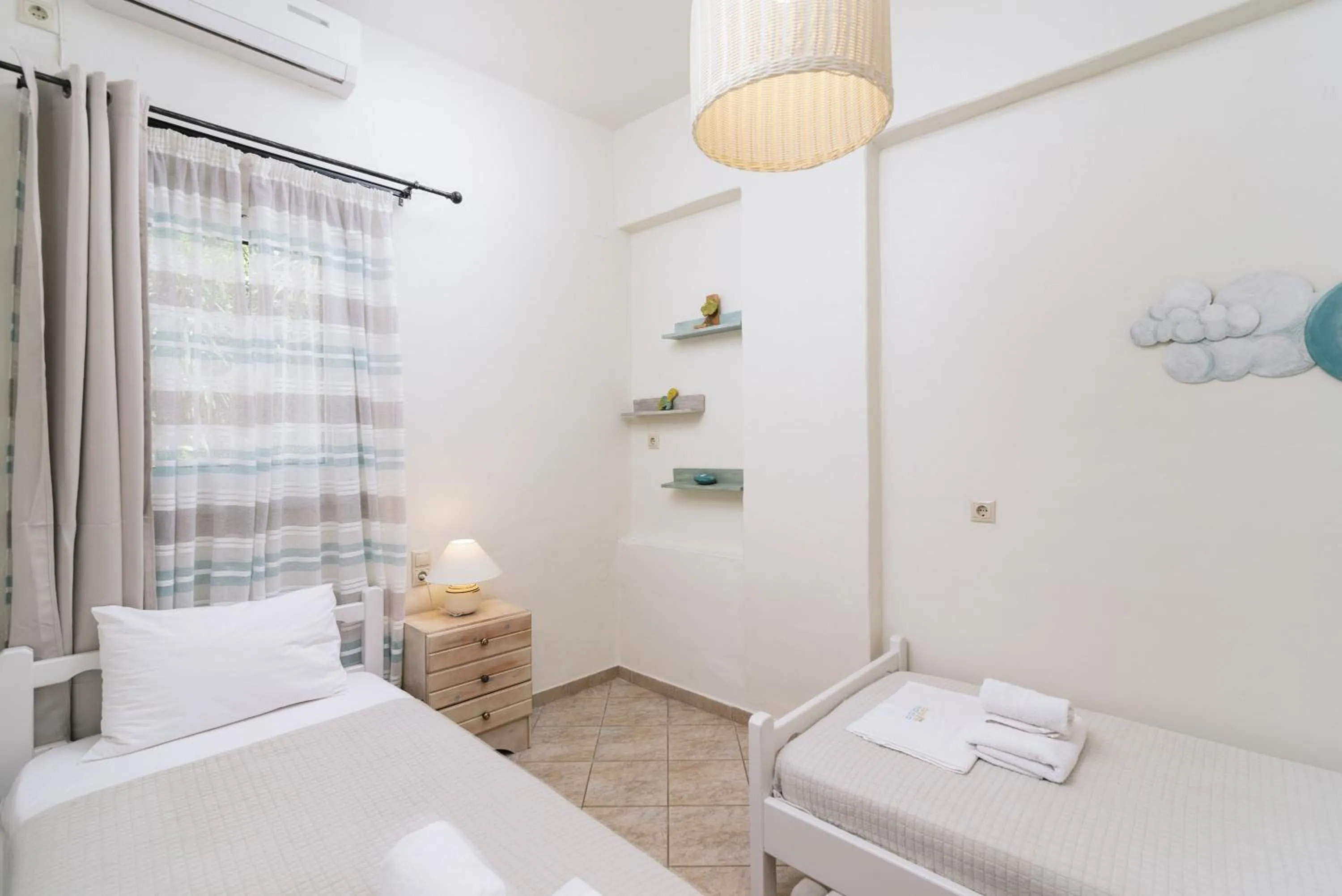 Bed in Hotel Sunshine Matala