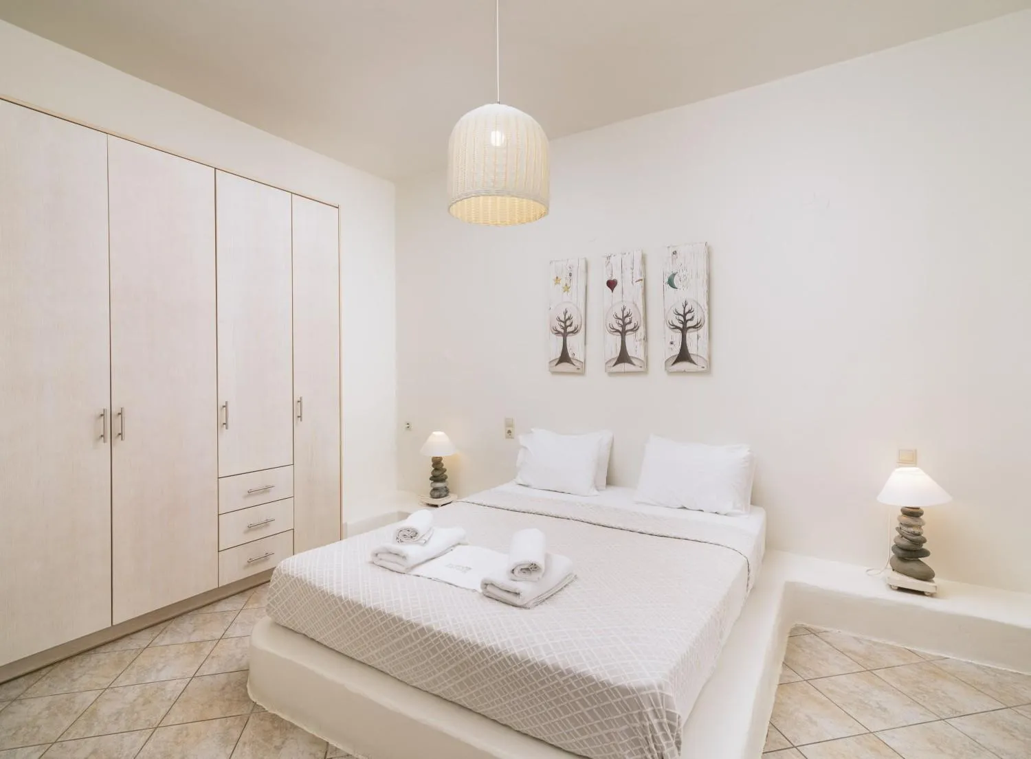 Bed in Hotel Sunshine Matala