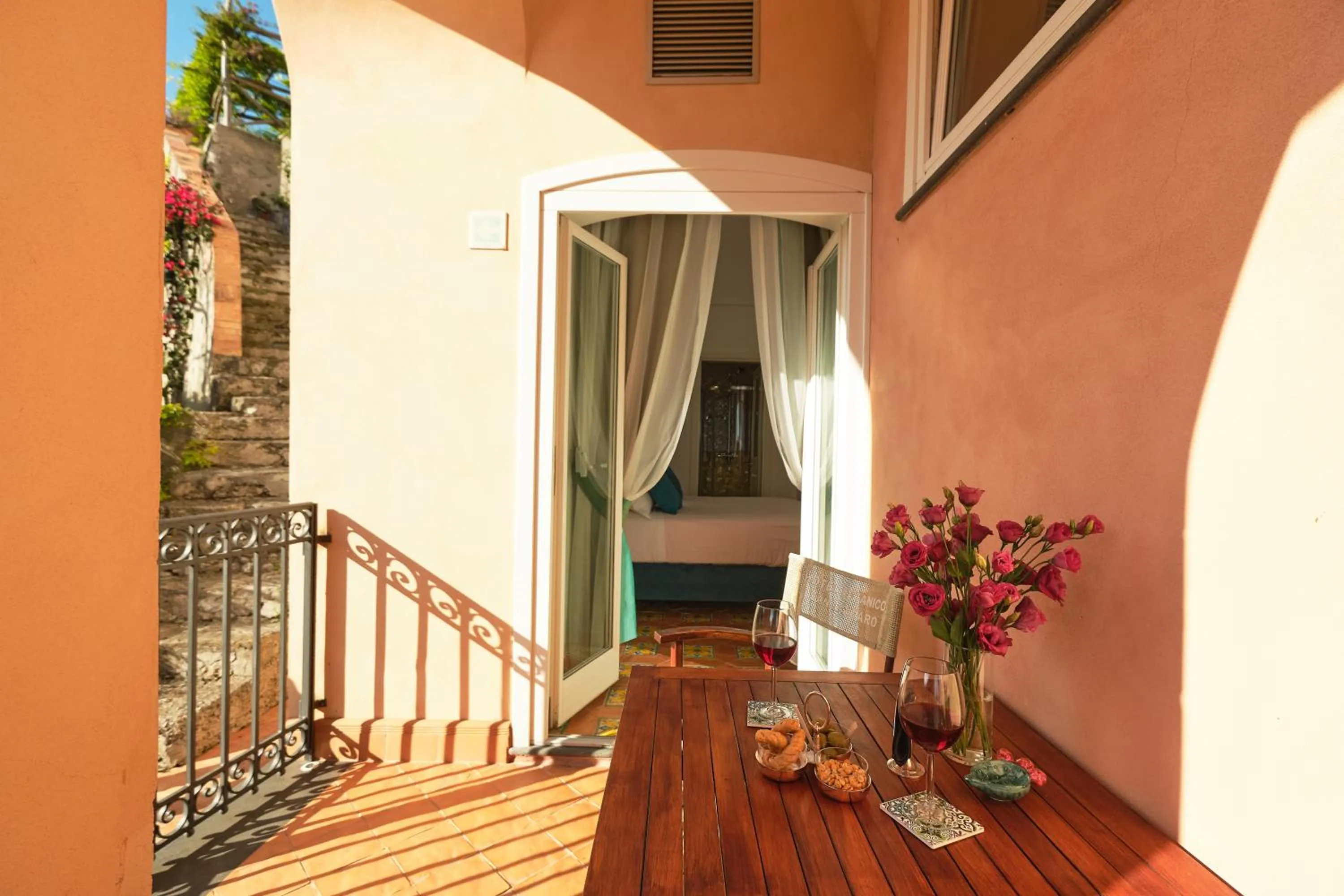 Balcony/Terrace in Hotel Botanico San Lazzaro