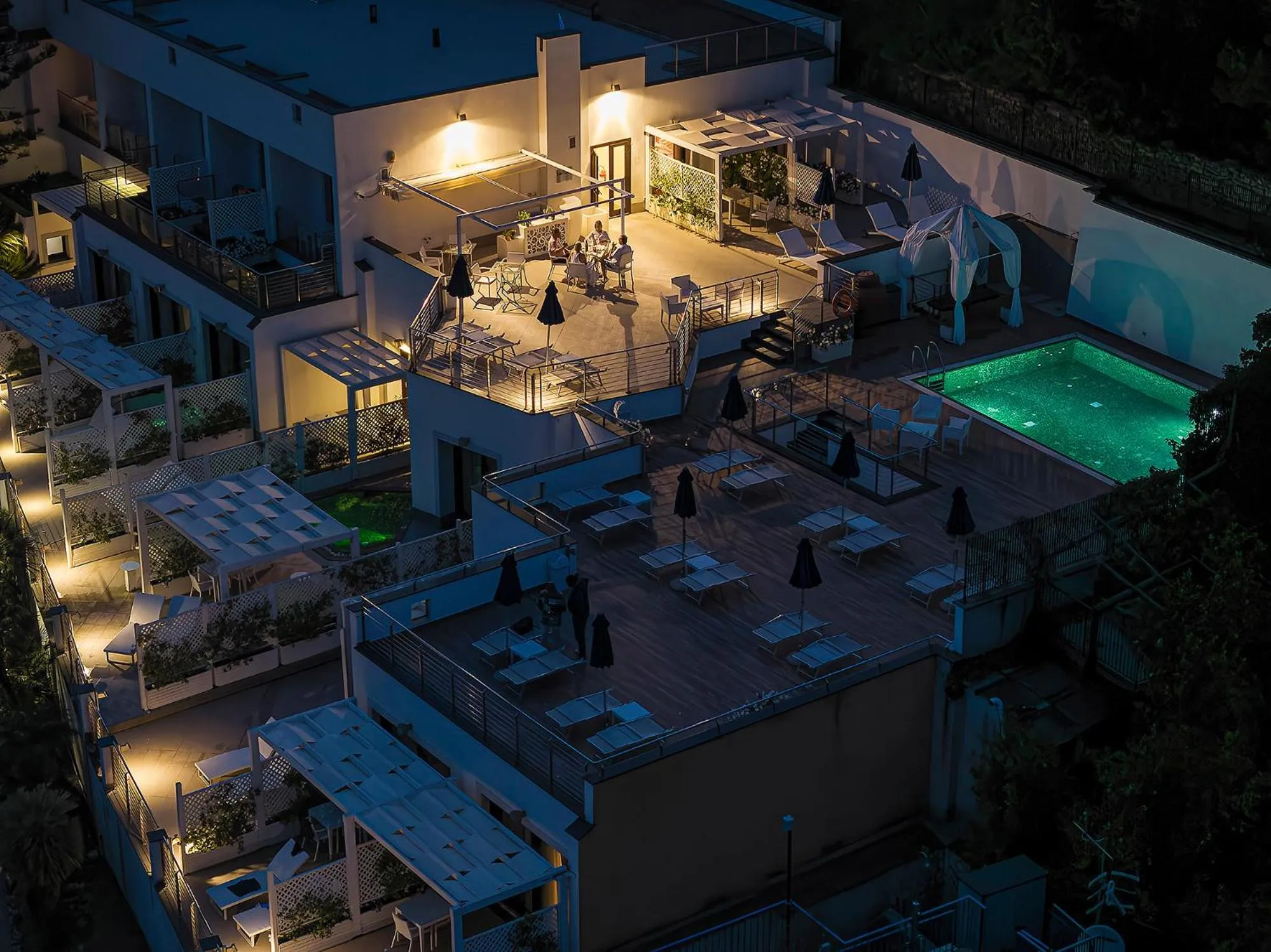 Bird's eye view in Relais Paradiso