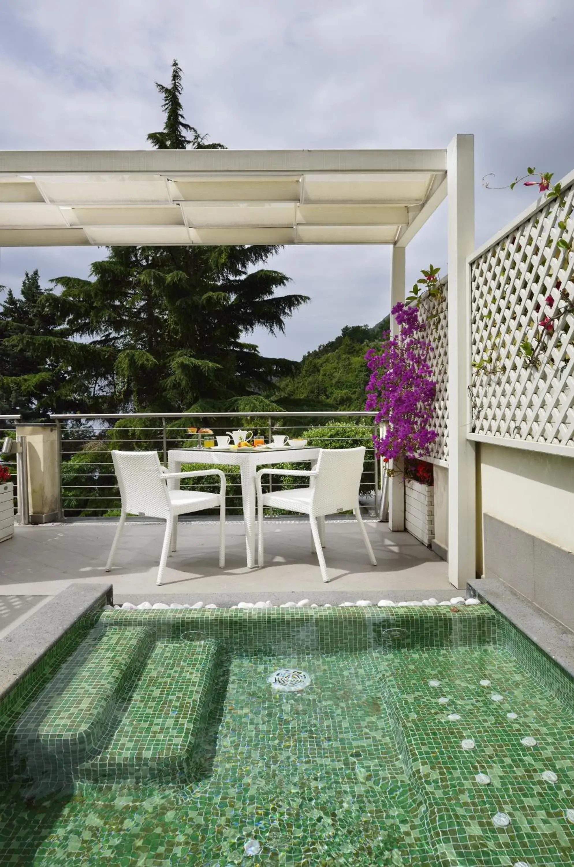 Patio in Relais Paradiso Patio in Relais Paradiso