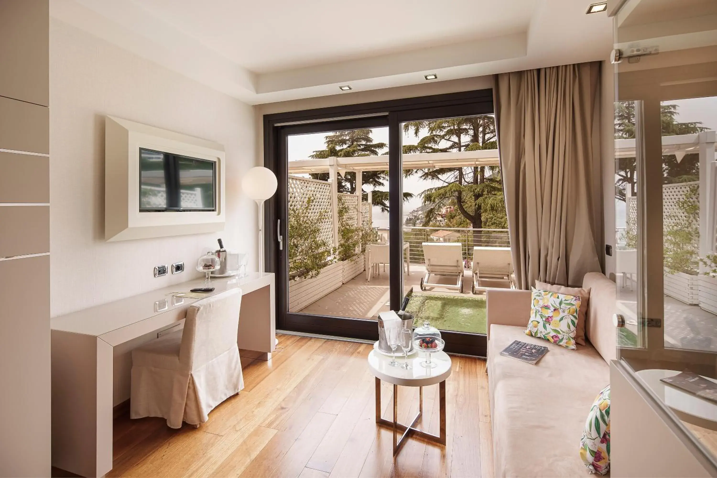 Bed in Relais Paradiso Bed in Relais Paradiso