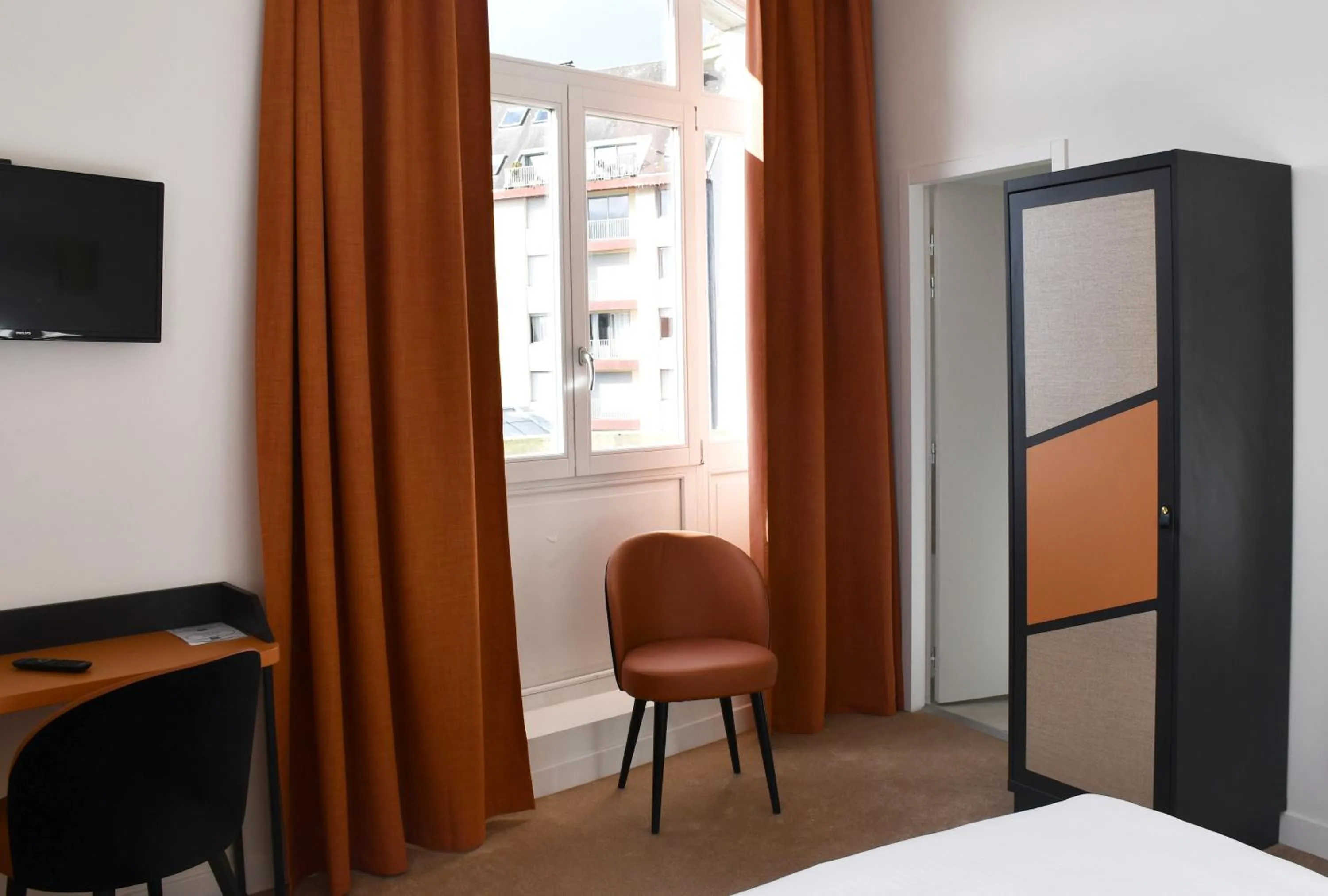 Bedroom, Bed in Hotel Moderne