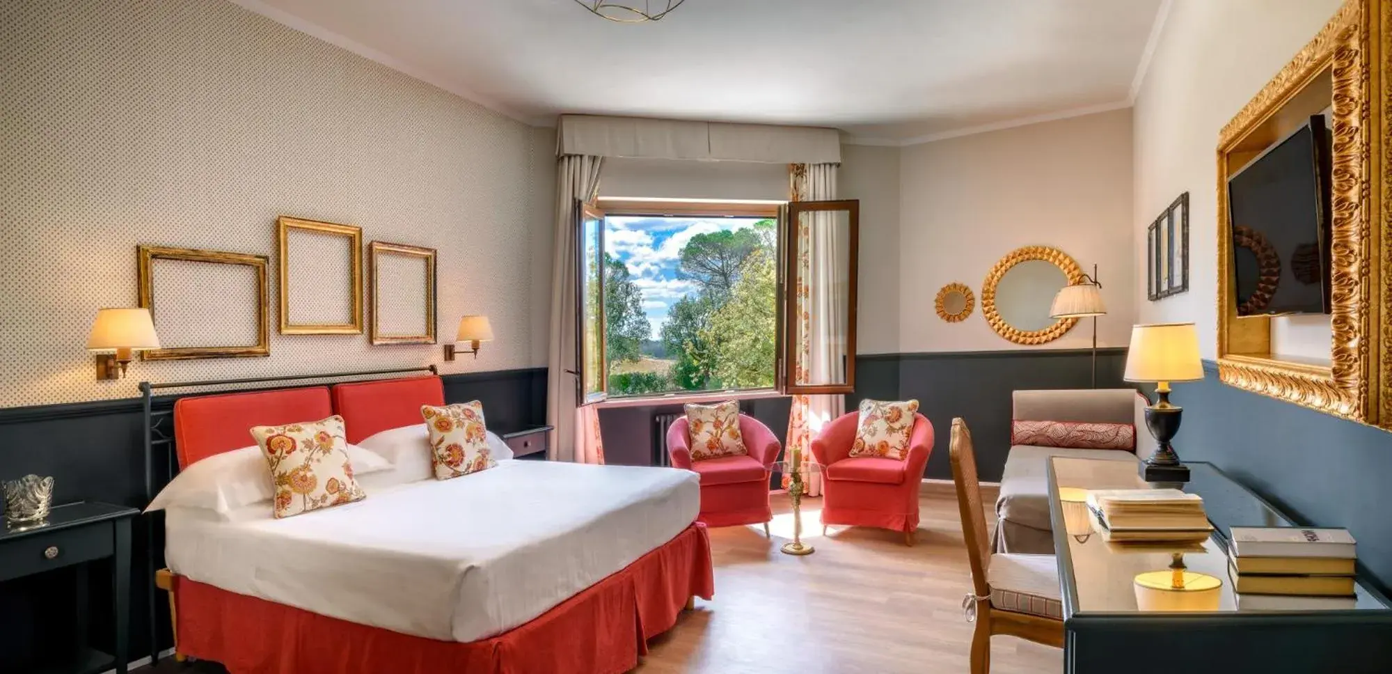 Junior Suite with with Unlimited Access to the Thermal Pools in San Giovanni Terme Rapolano Junior Suite with with Unlimited Access to the Thermal Pools in San Giovanni Terme Rapolano