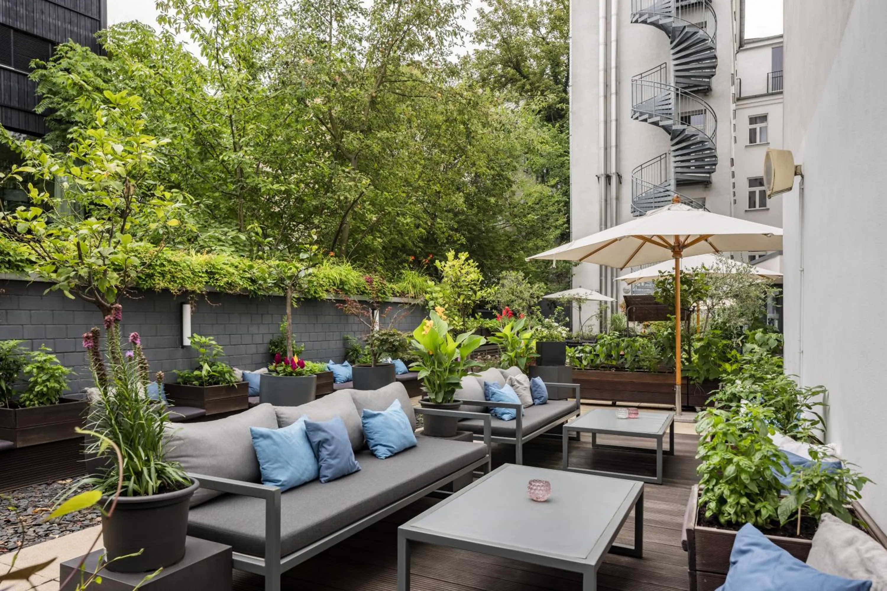 Garden in Hotel AMANO Rooms & Apartments