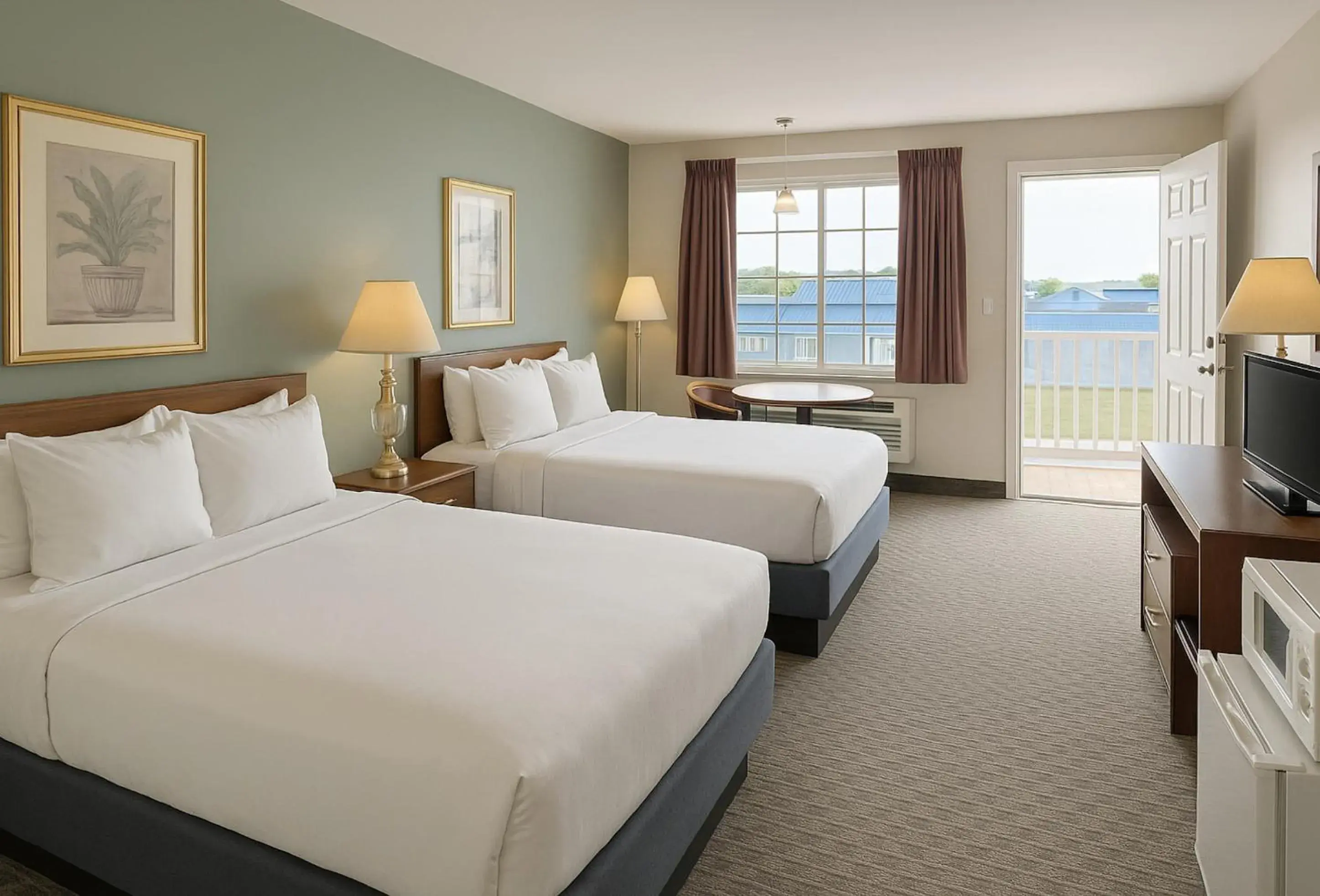 Bedroom in Great Lakes Inn Mackinaw City Bedroom in Great Lakes Inn Mackinaw City