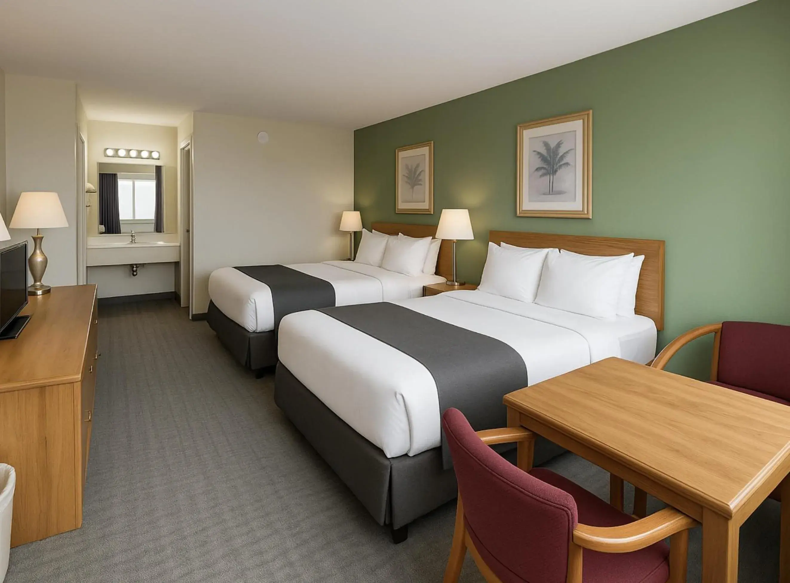 Bedroom in Great Lakes Inn Mackinaw City Bedroom in Great Lakes Inn Mackinaw City