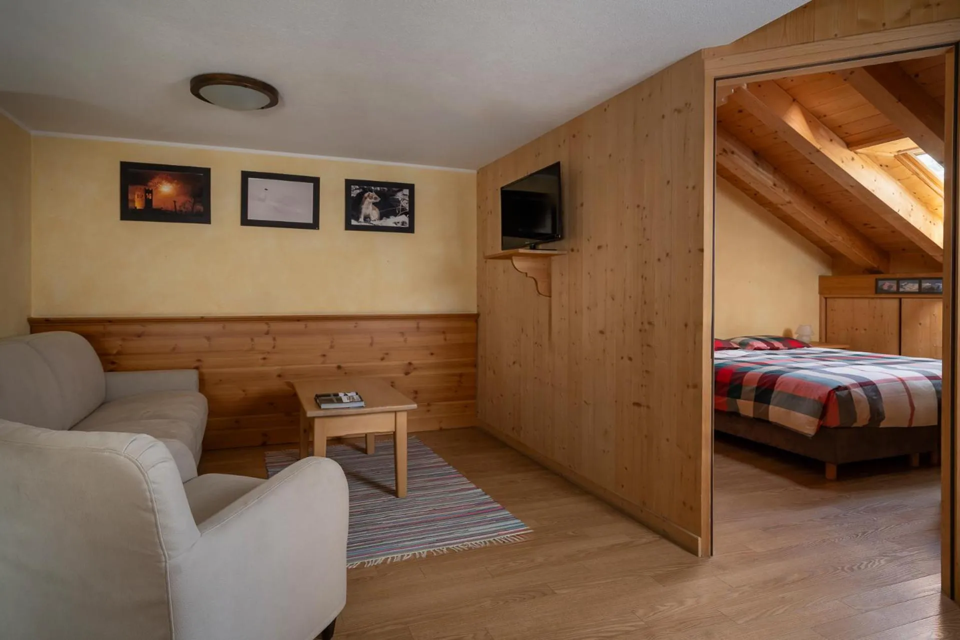 Bed in Chalet Stelle Di Neve