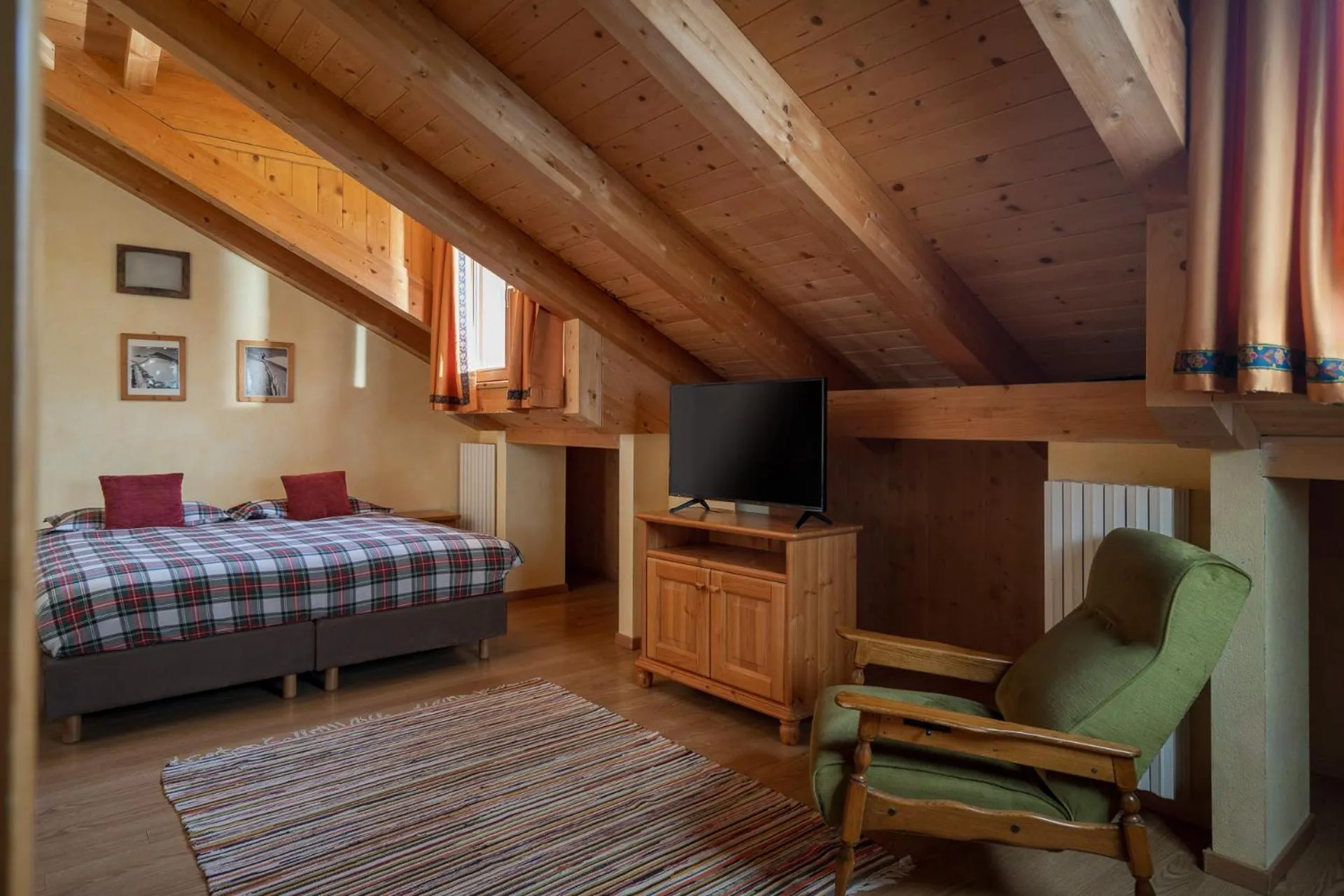 Bed in Chalet Stelle Di Neve