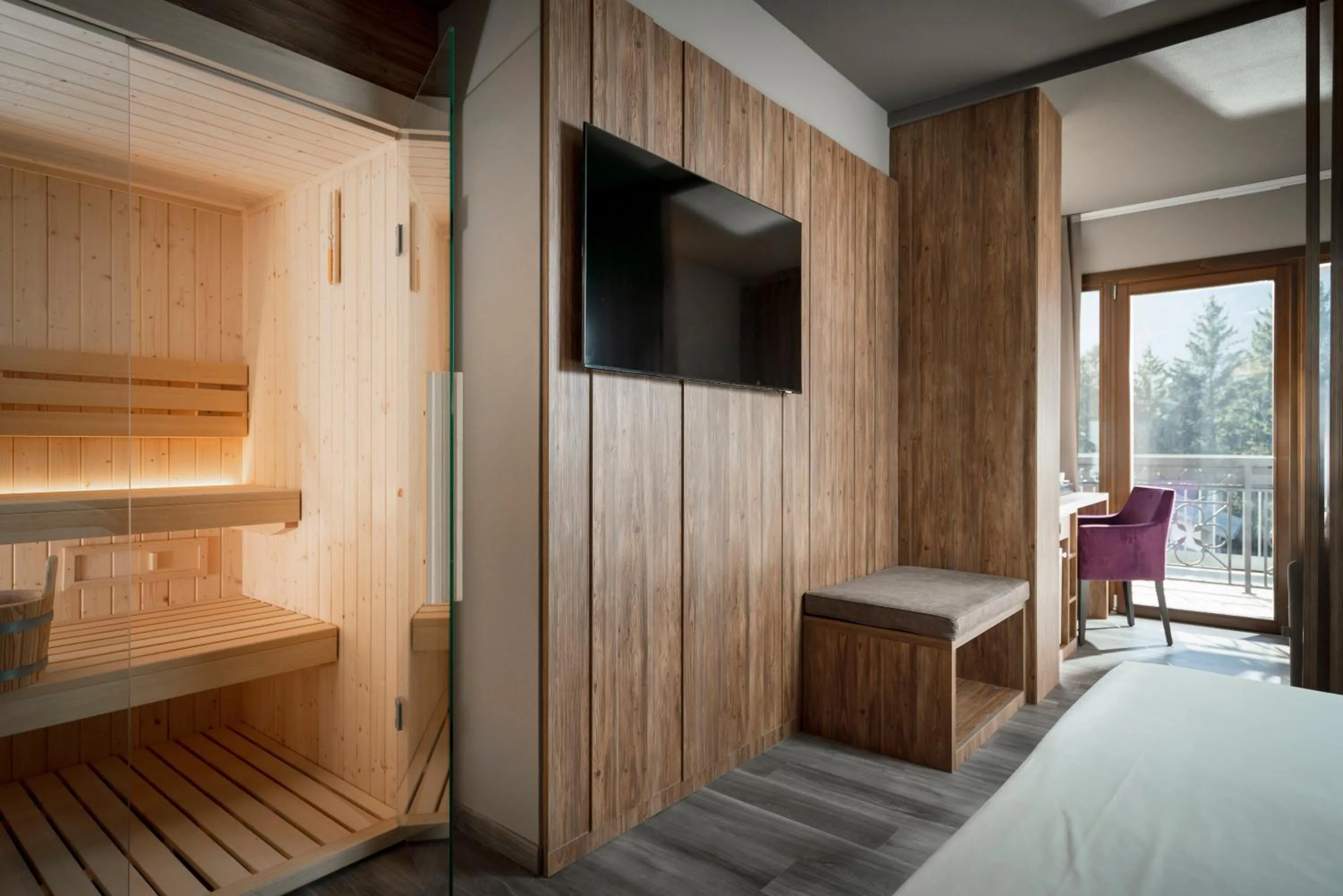 Family Room with Sauna - single occupancy in Miramonti Park Hotel