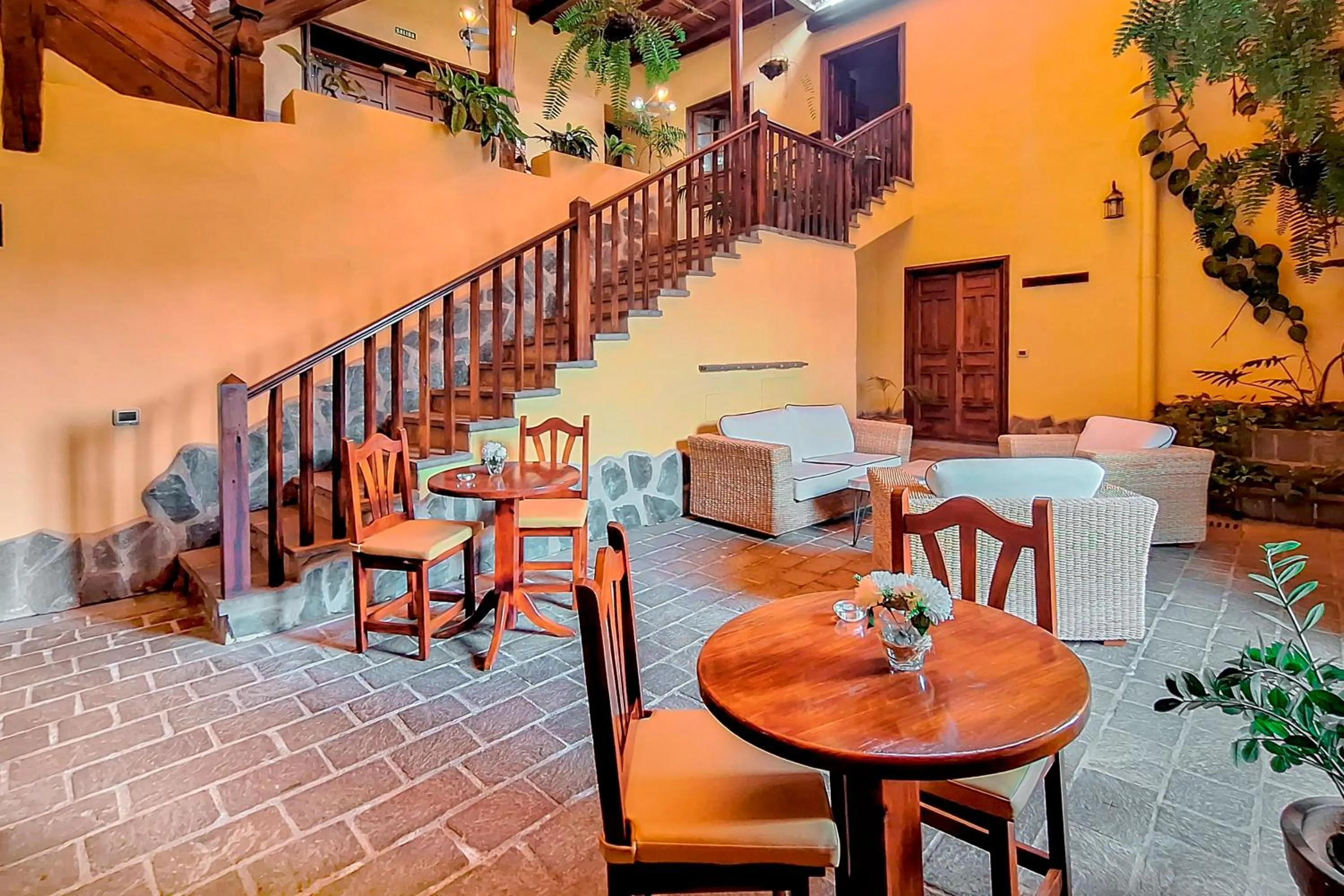 Living room in Hotel Rural Bentor