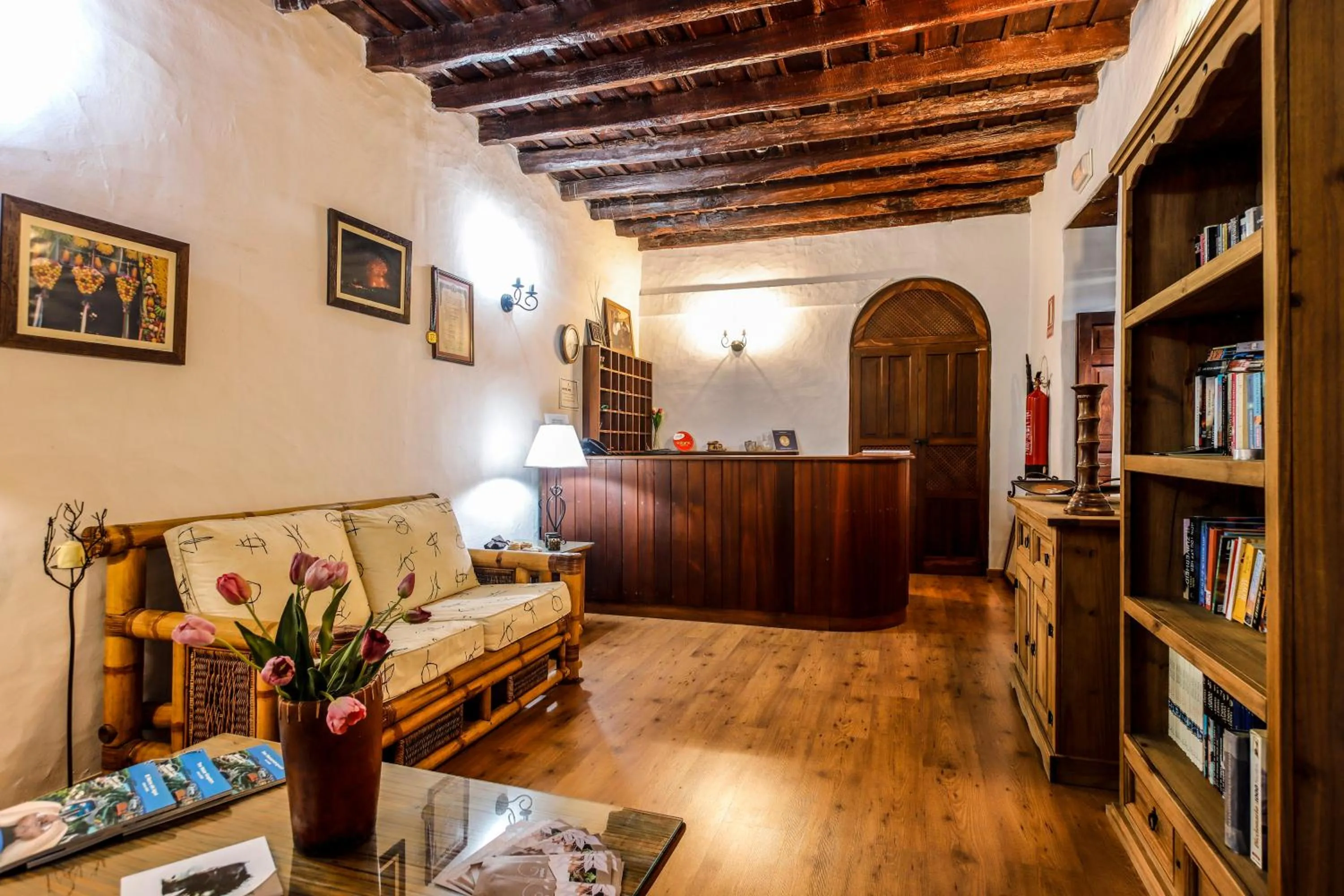 Lobby or reception in Hotel Rural Bentor