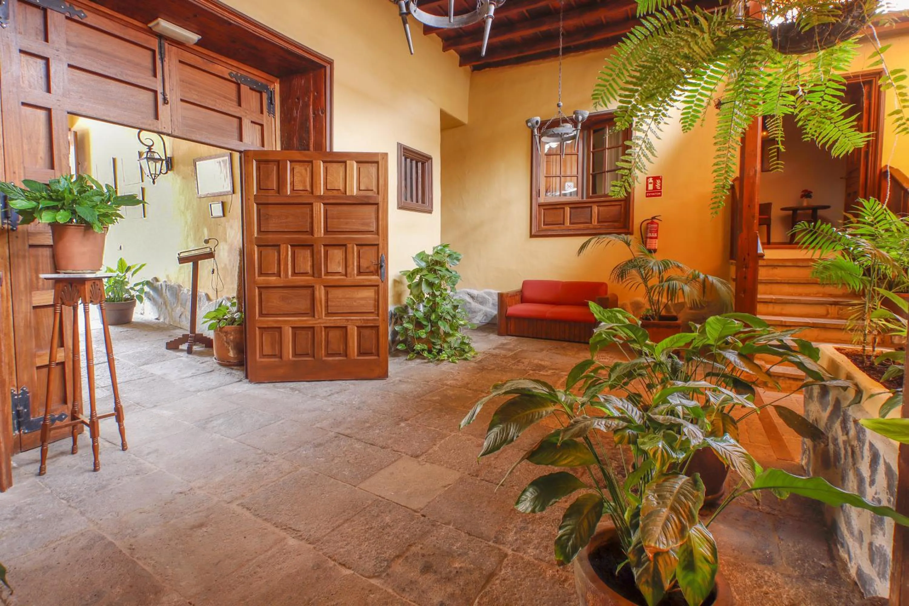 Lobby or reception in Hotel Rural Bentor