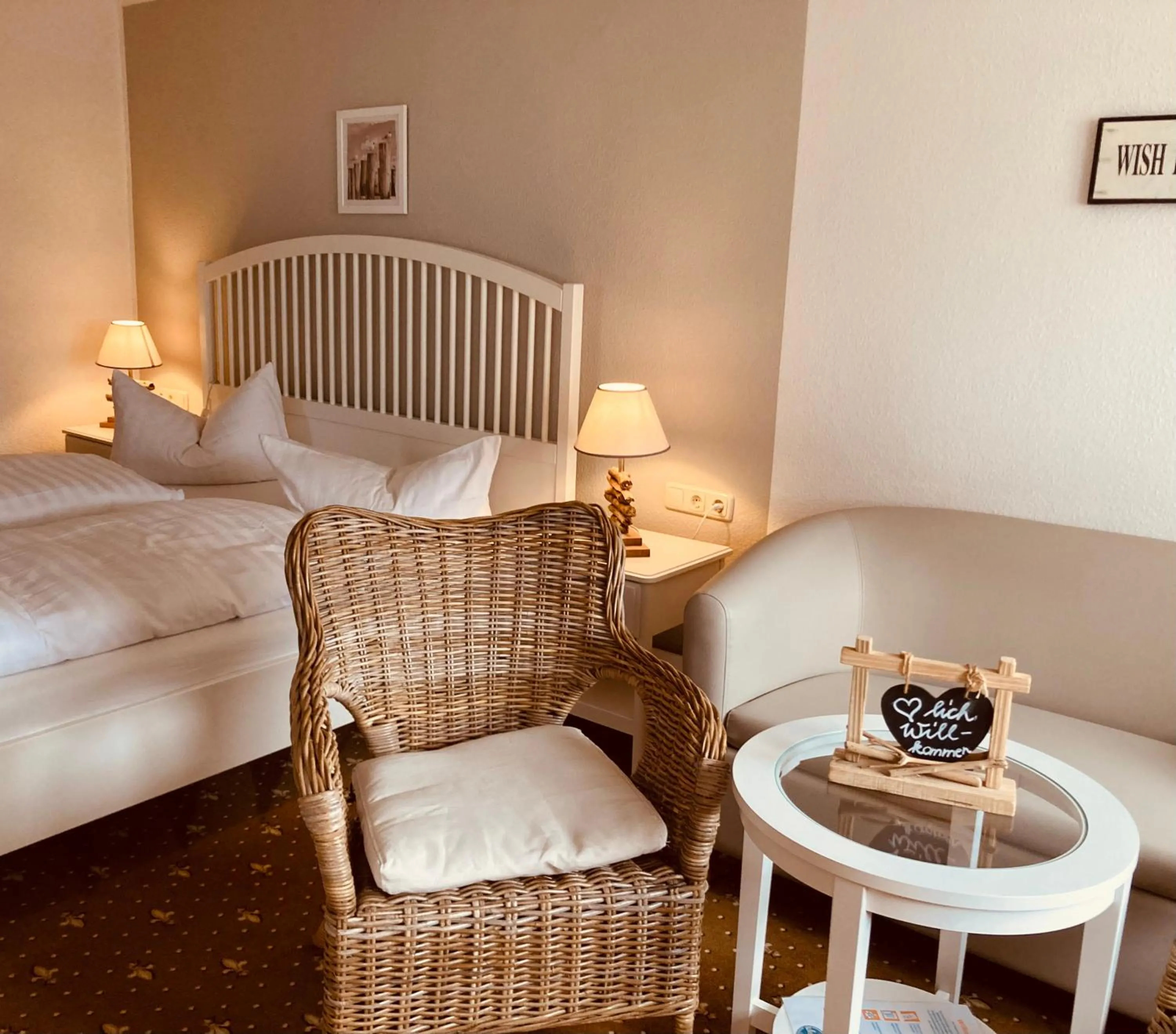 Bed in Strandkojen