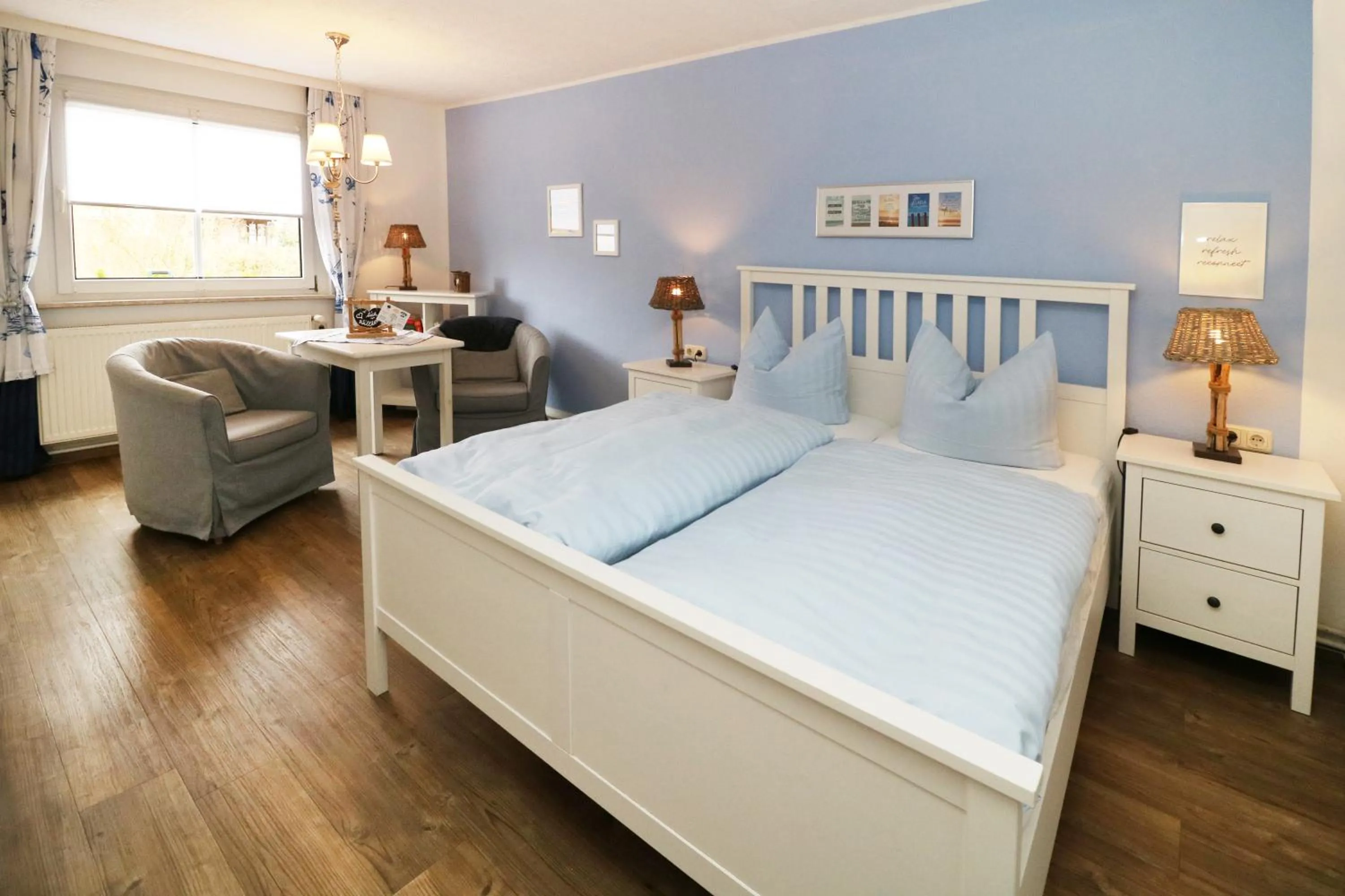 Bed in Strandkojen