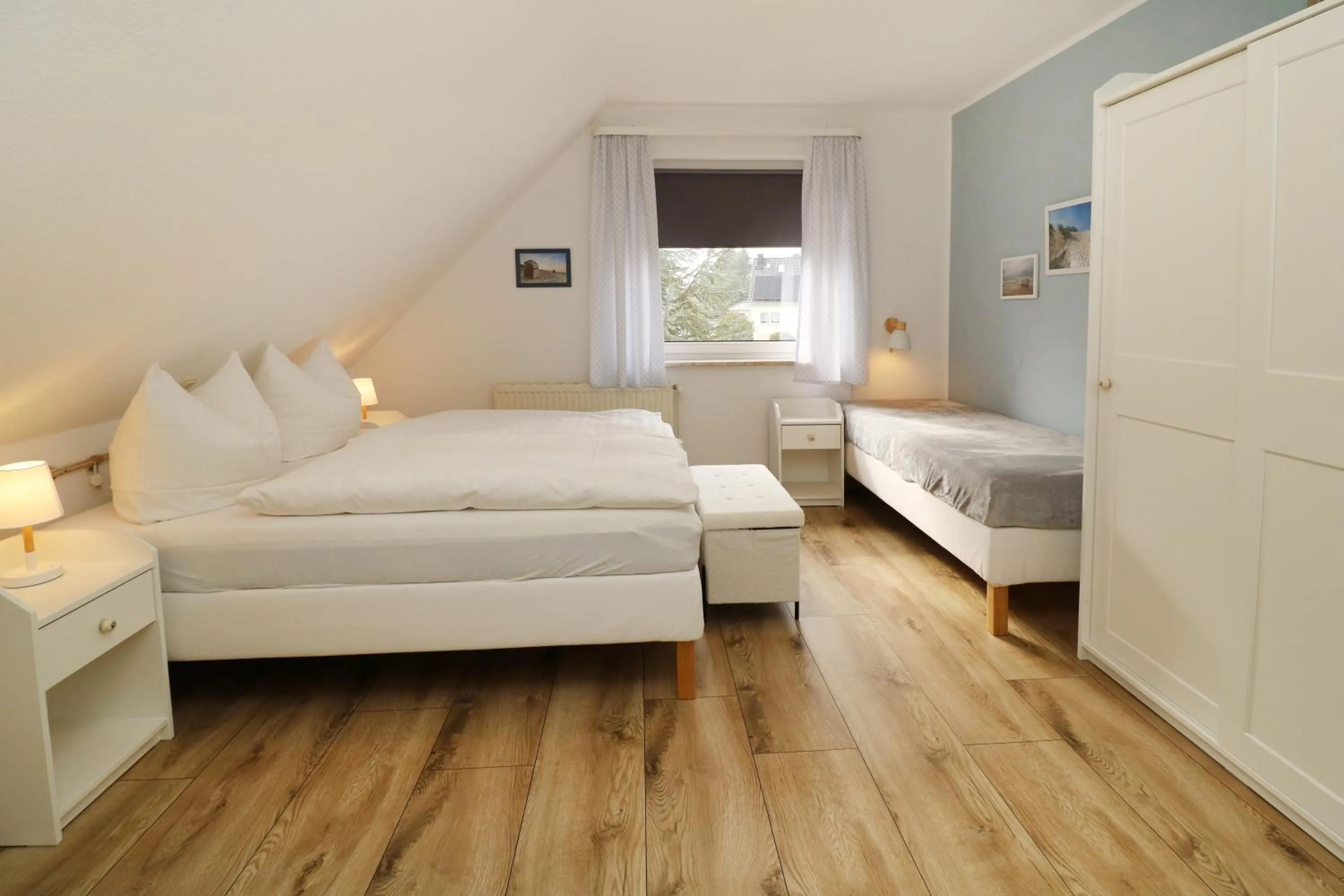 Bed in Strandkojen