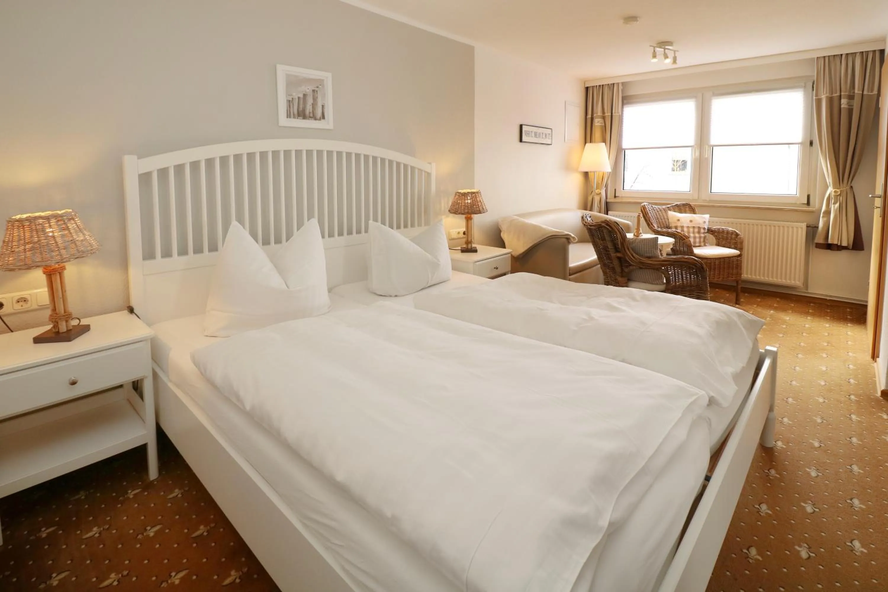 Bed in Strandkojen