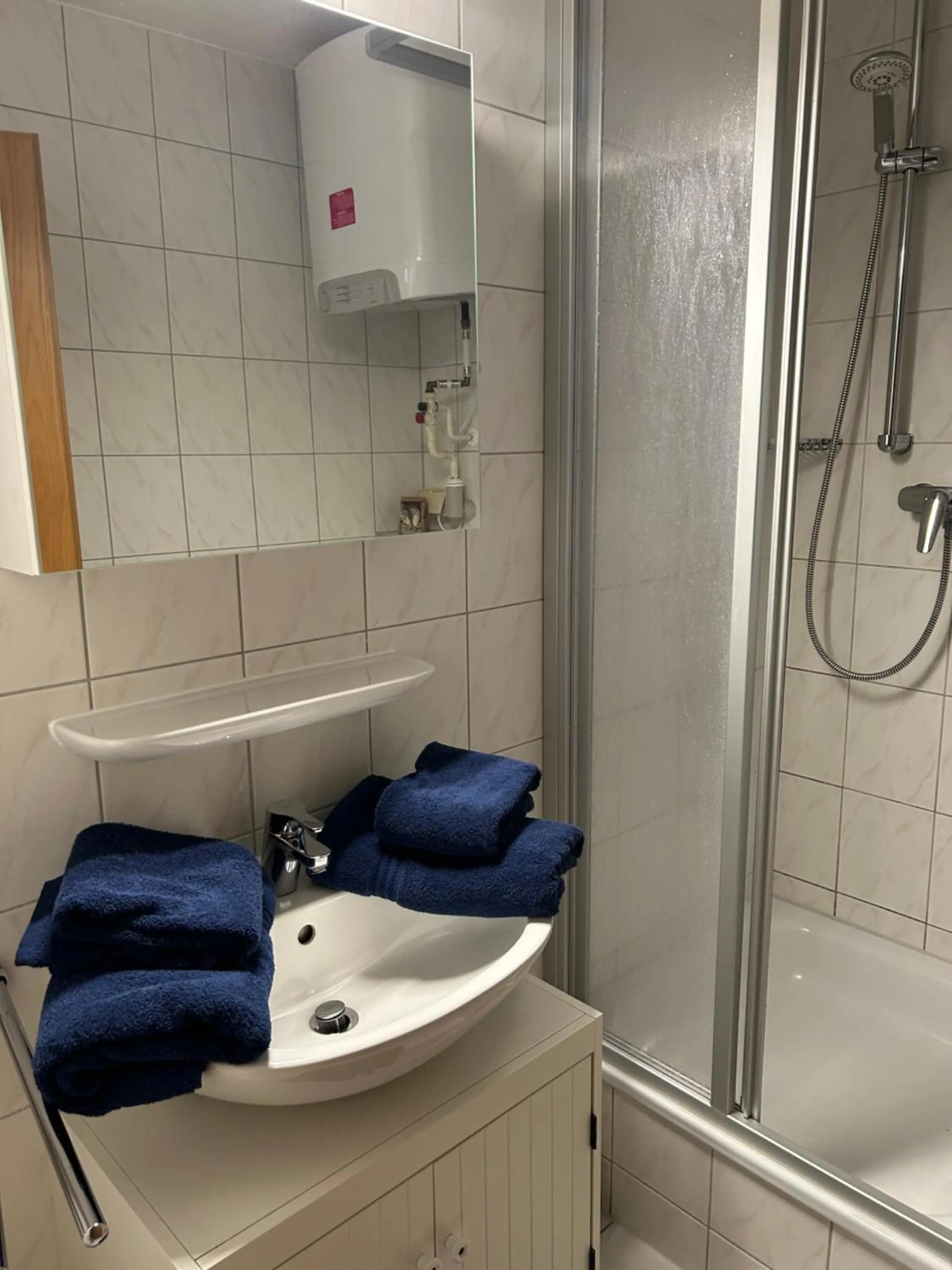 Shower in Strandkojen