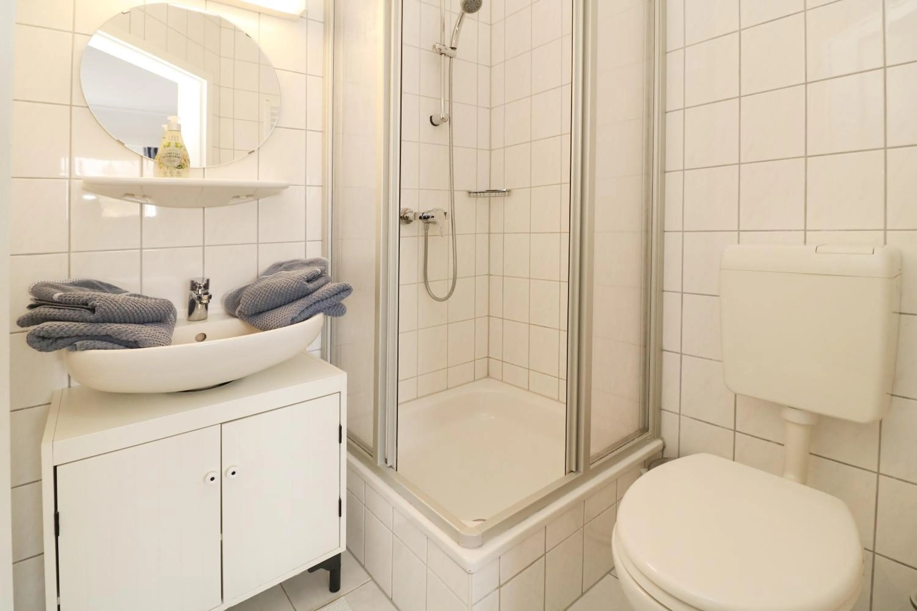 Shower in Strandkojen