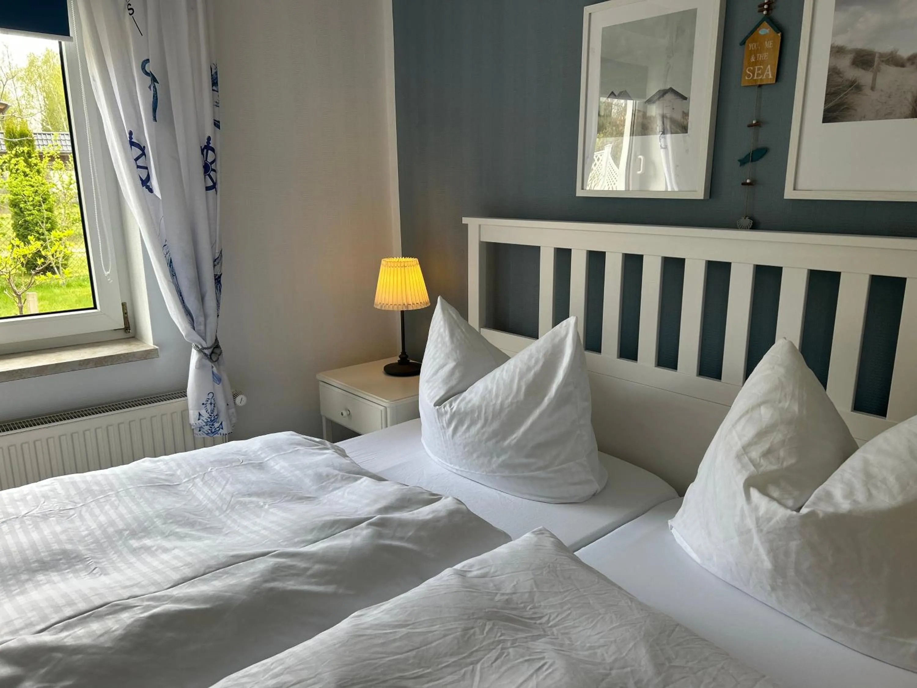 Bedroom, Bed in Strandkojen