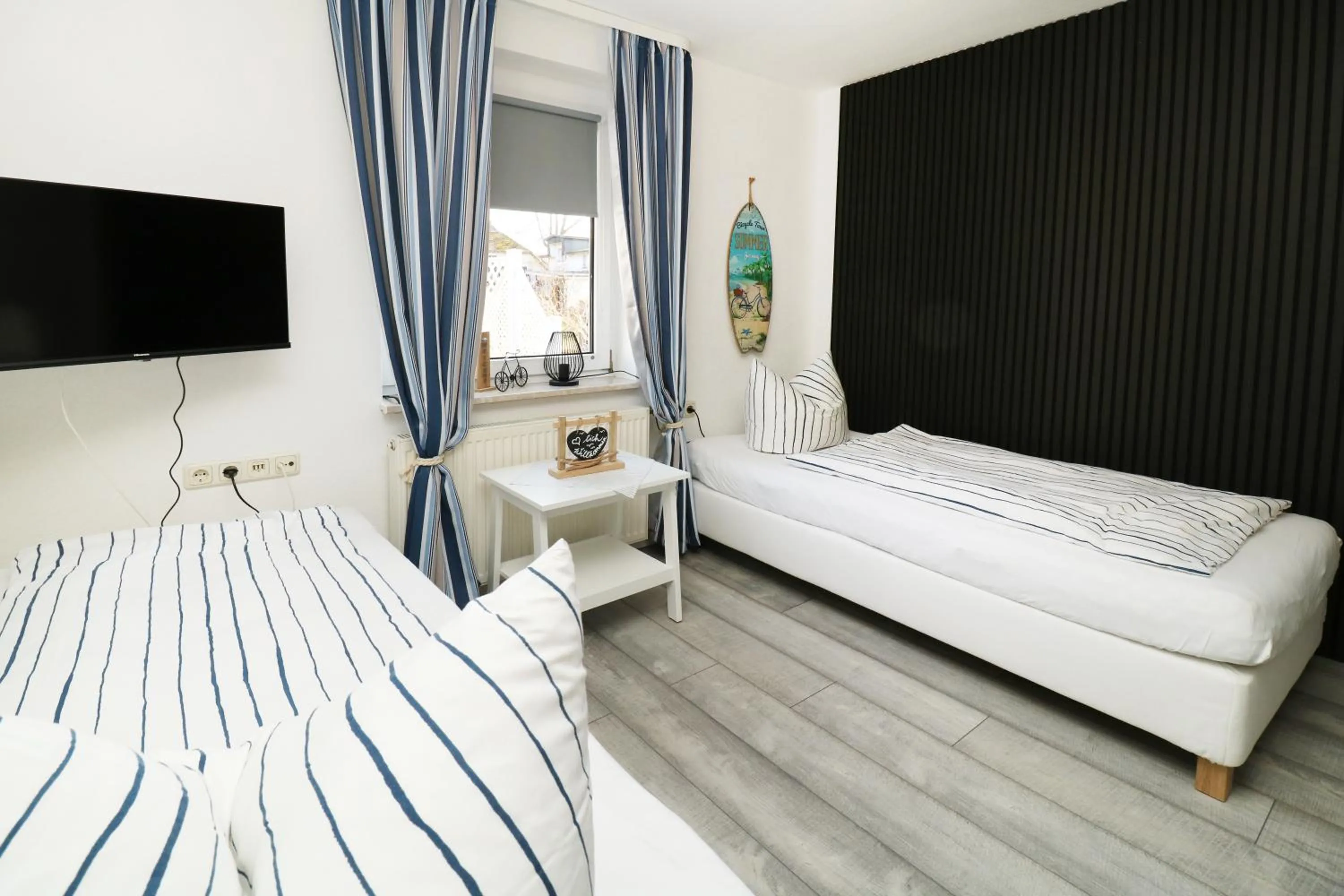 Bed in Strandkojen