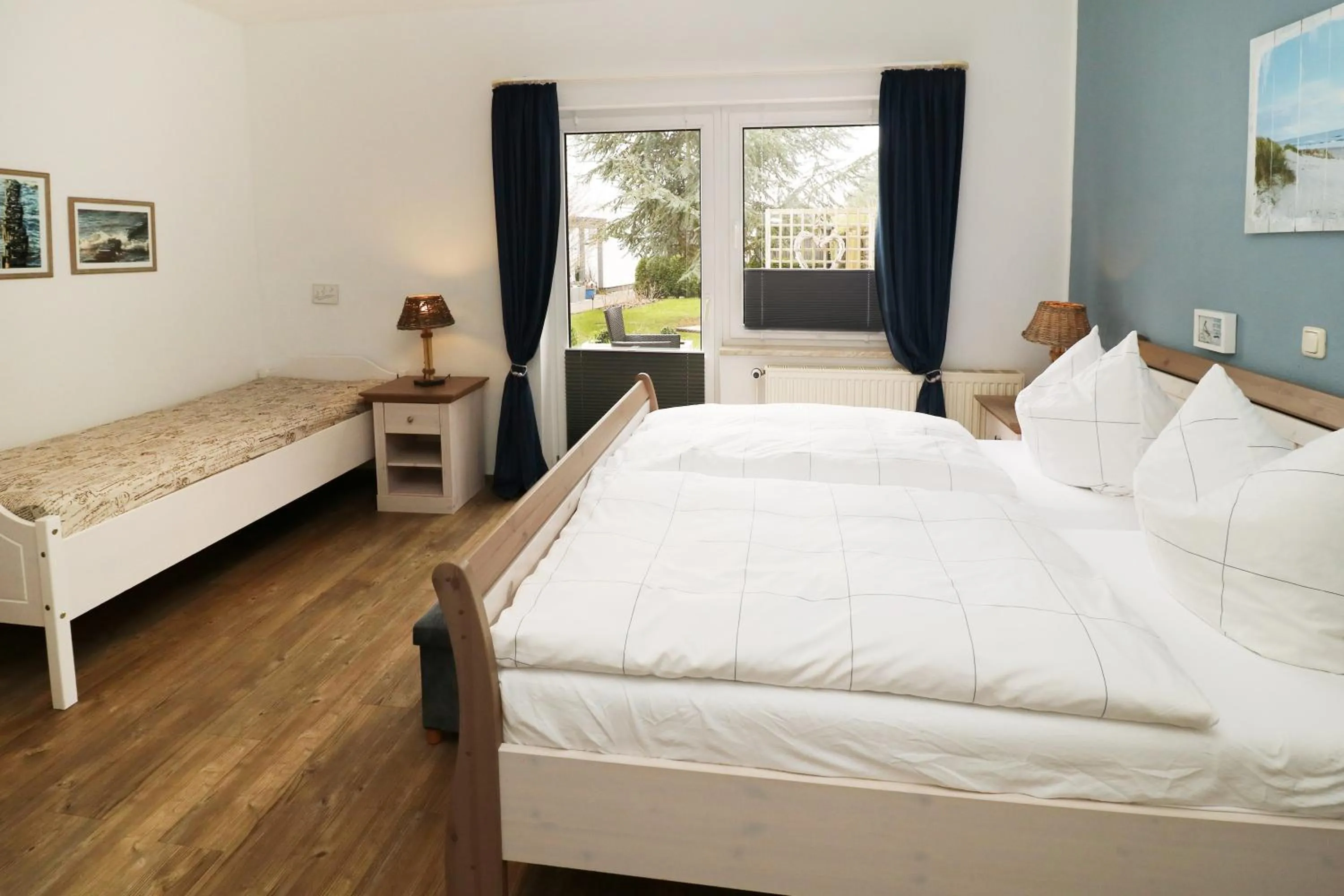 Bed in Strandkojen