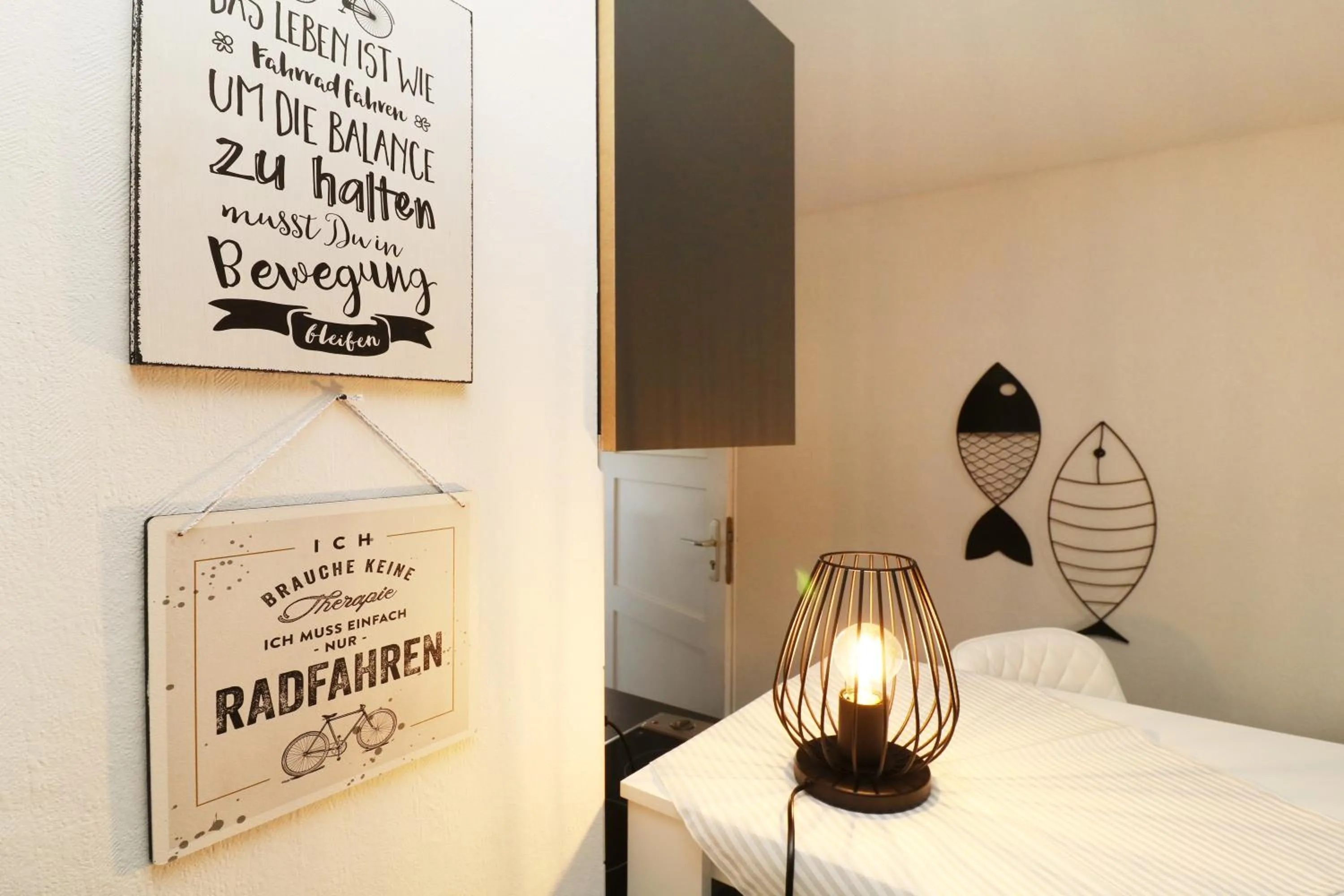 Photo of the whole room, Bed in Strandkojen
