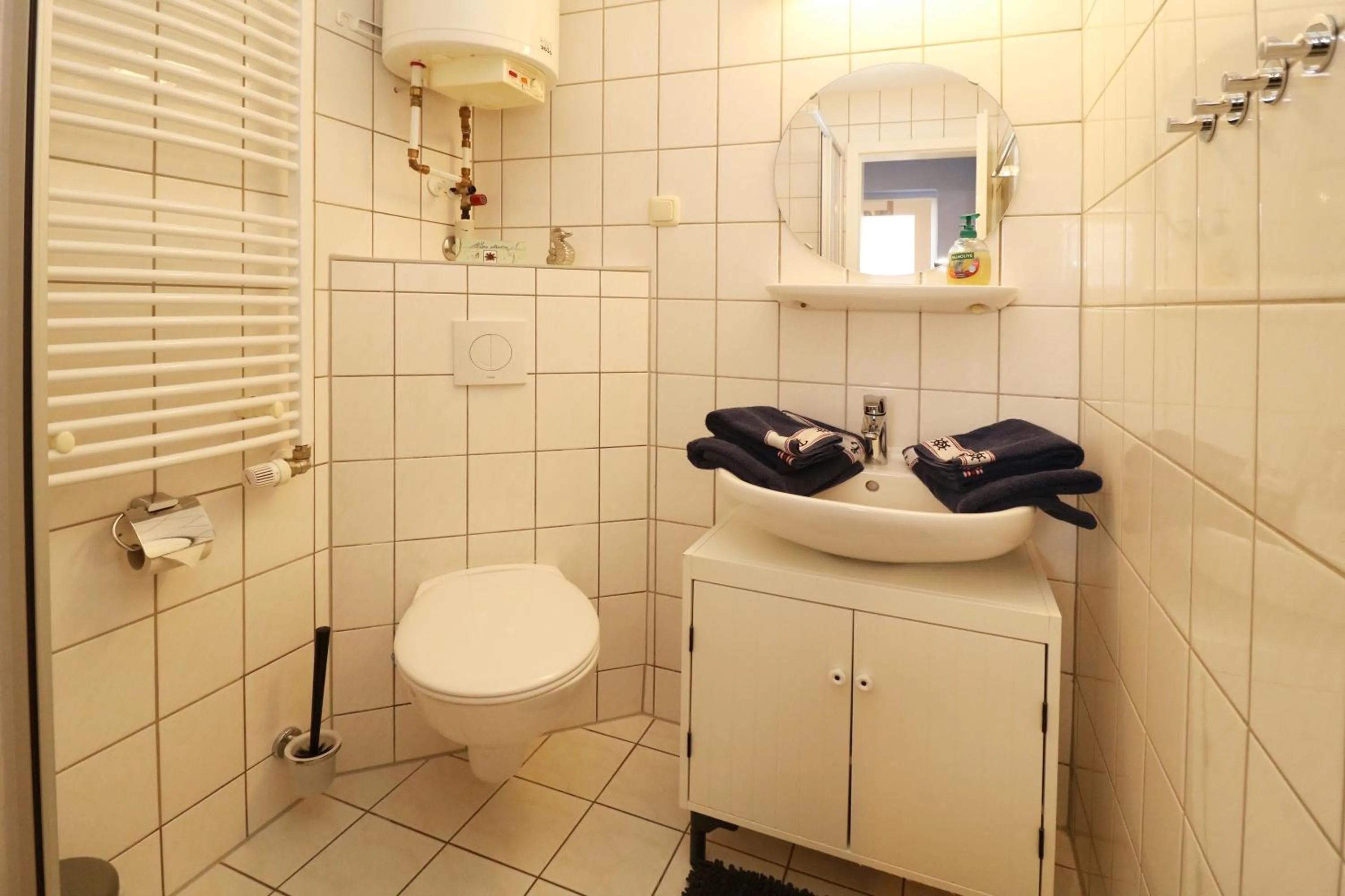 Shower in Strandkojen