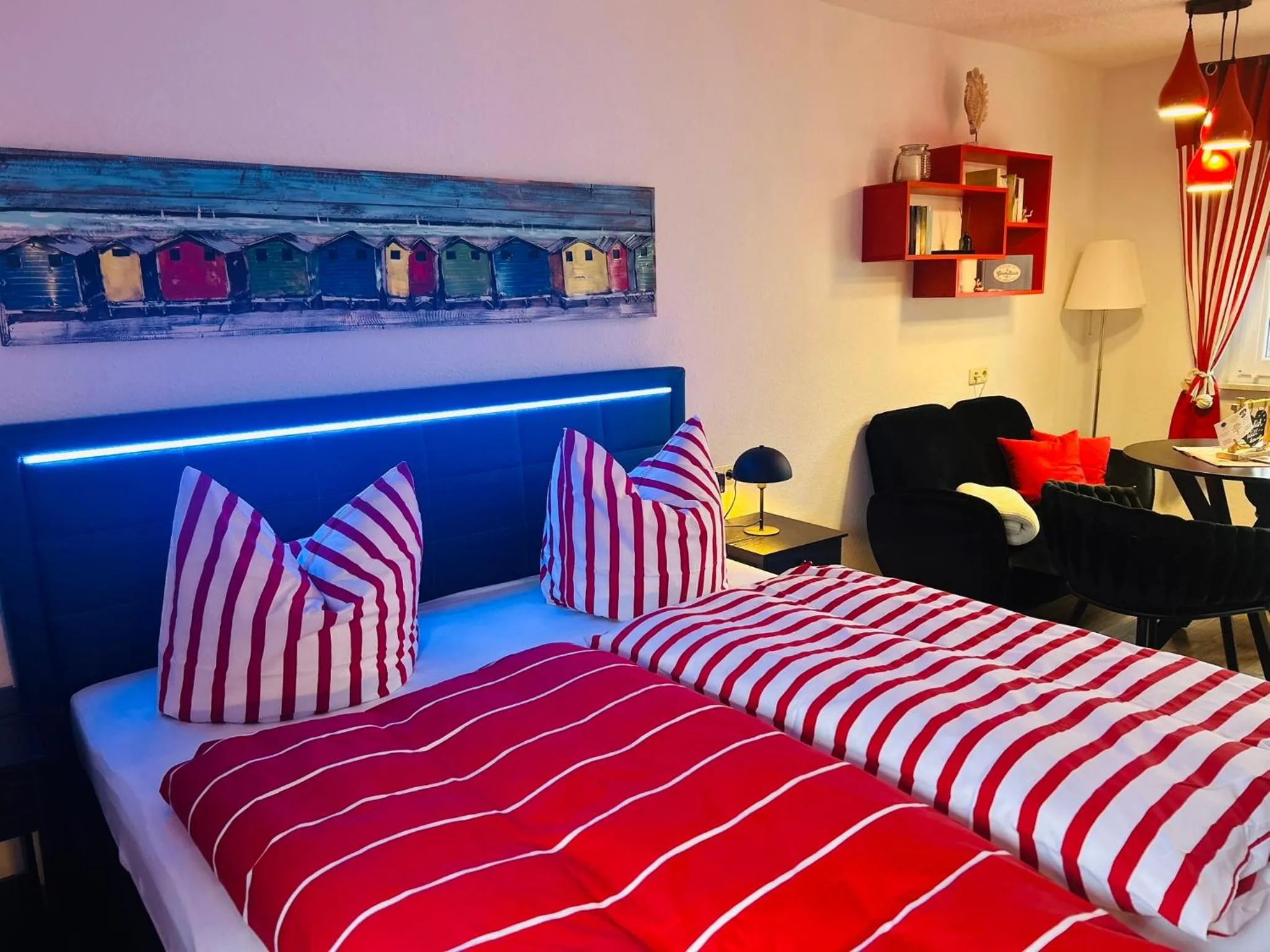 Bed in Strandkojen