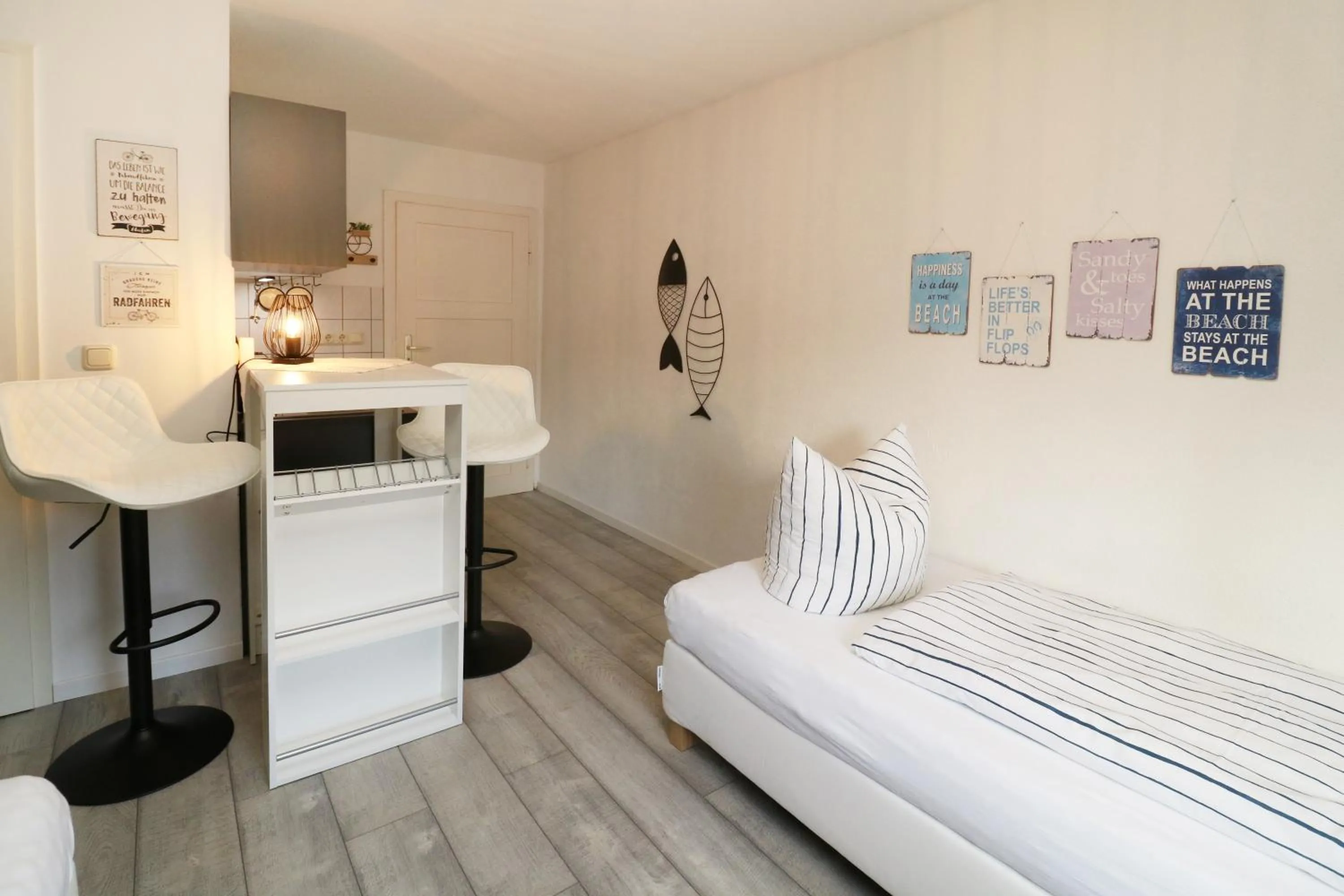 Bed in Strandkojen
