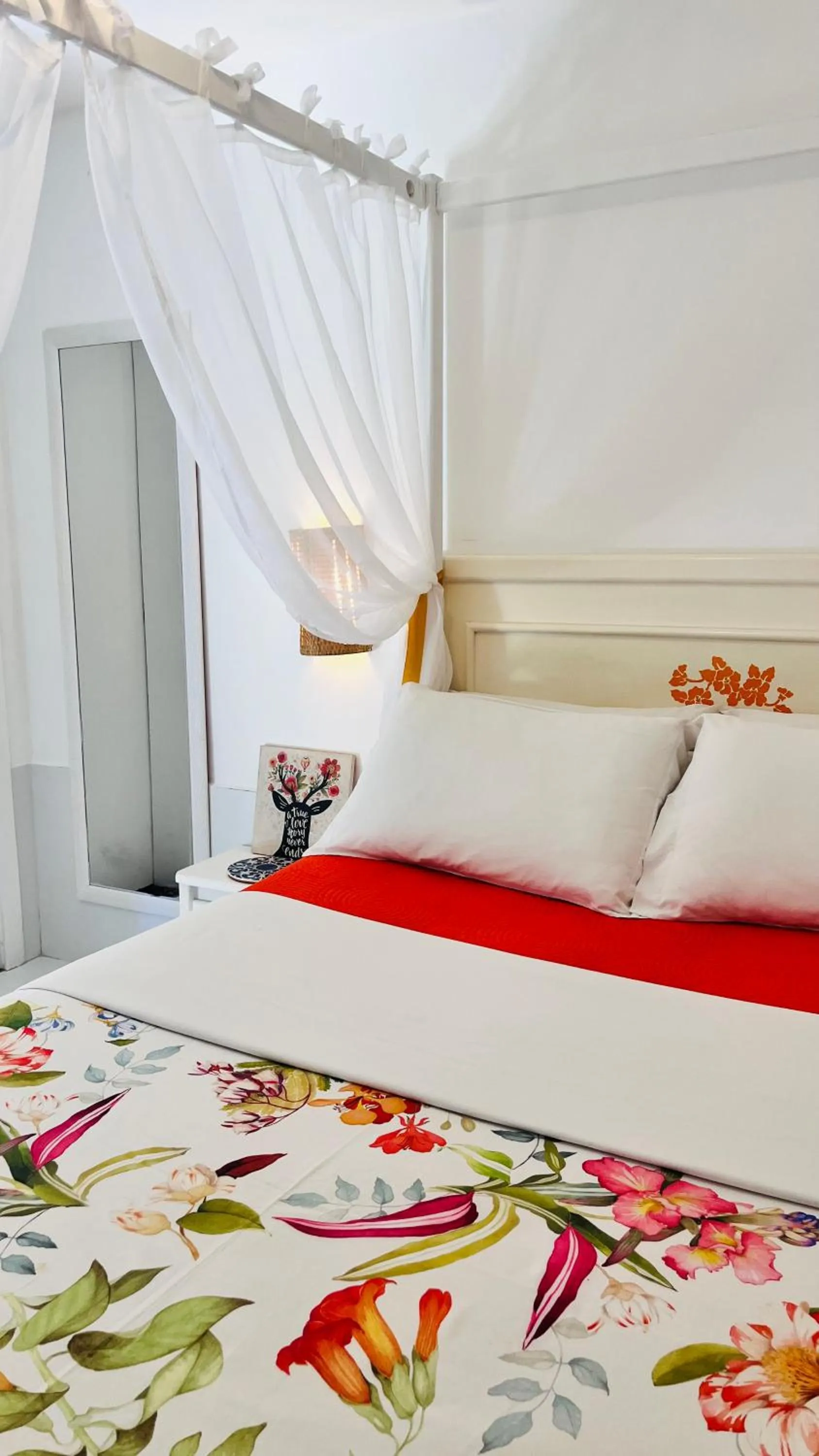 Bed in Villa Baobá Pousada & Spa