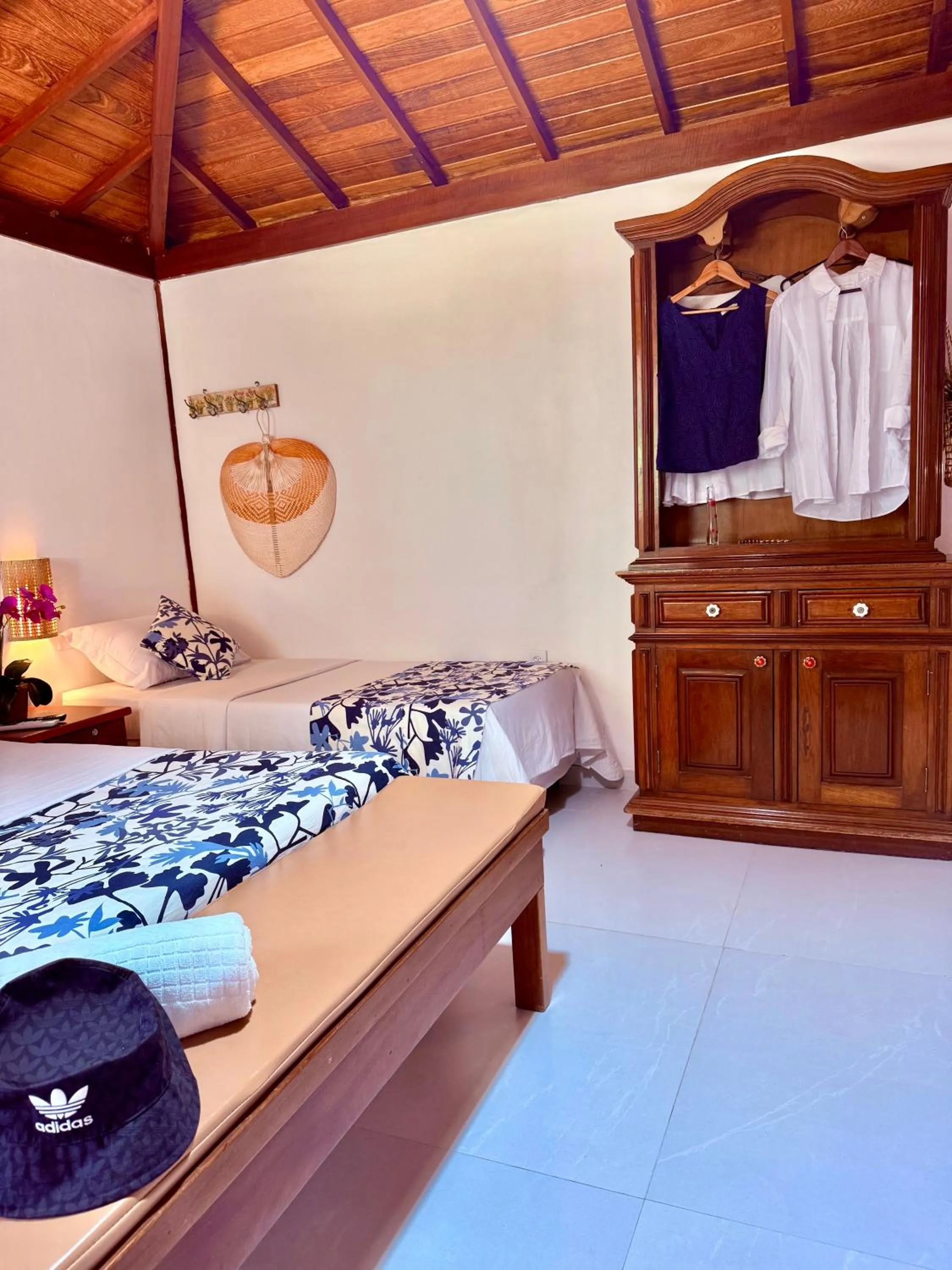 Bed in Villa Baobá Pousada & Spa