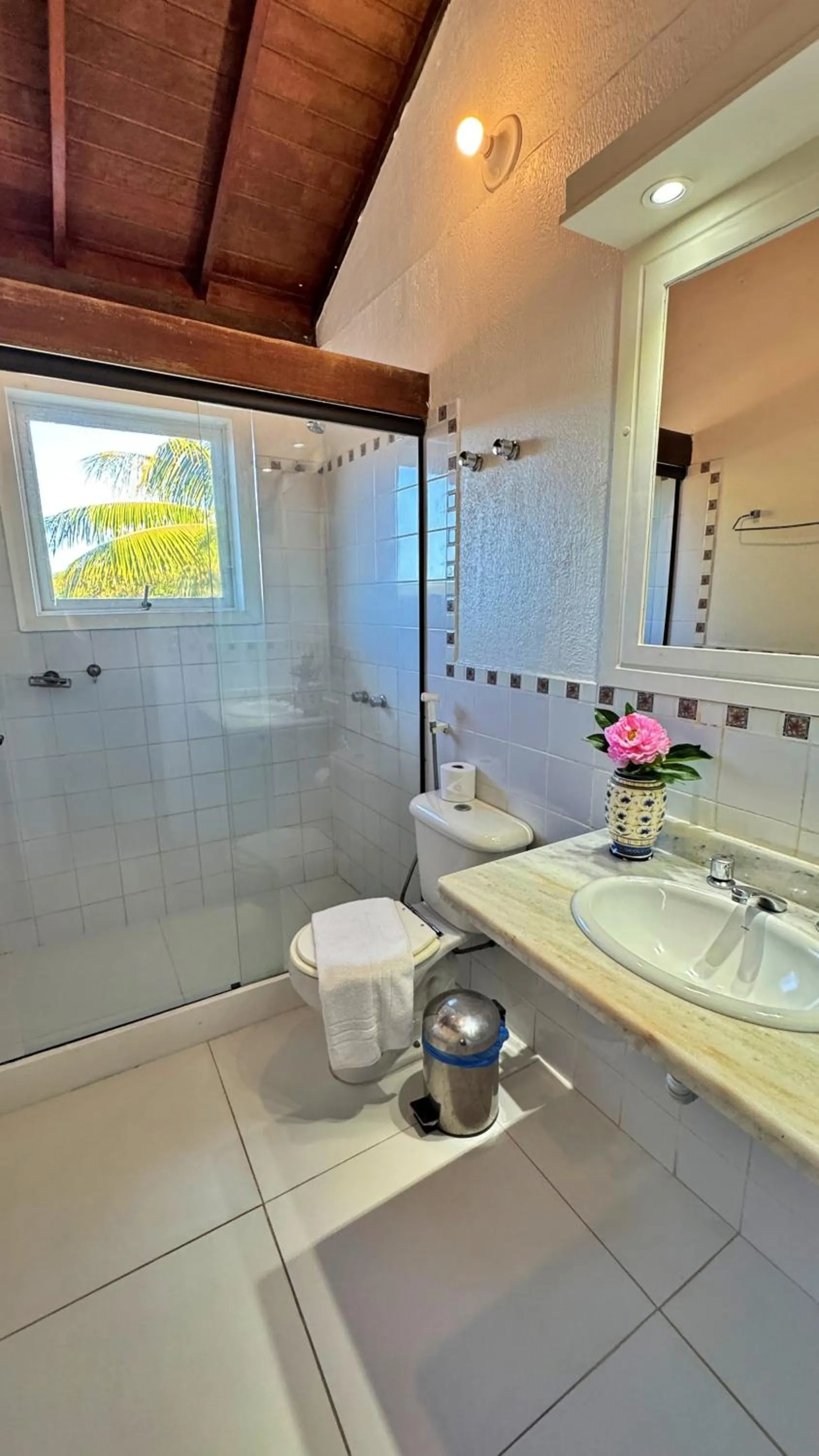 Shower in Villa Baobá Pousada & Spa